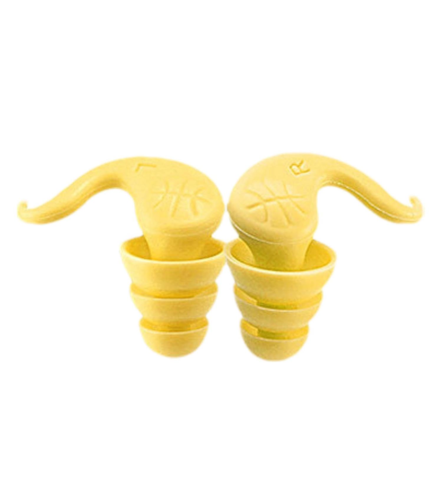Sound Proof Earplugs - Waterproof Noise Cancelling Earplugs |Portable Ear Plugs With Carrying Case |Horn Soundproof Earplugs |Horn-Shaped Silicone Earplugs | Ergonomic Ear Plugs For Home Work - Buy Online on GoSupps.com