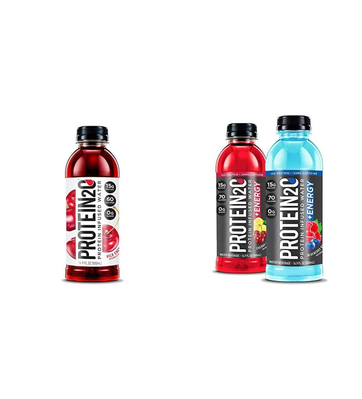 Protein2o Whey Protein Infused Water Variety Pack (16 Count) - Buy Online on GoSupps.com