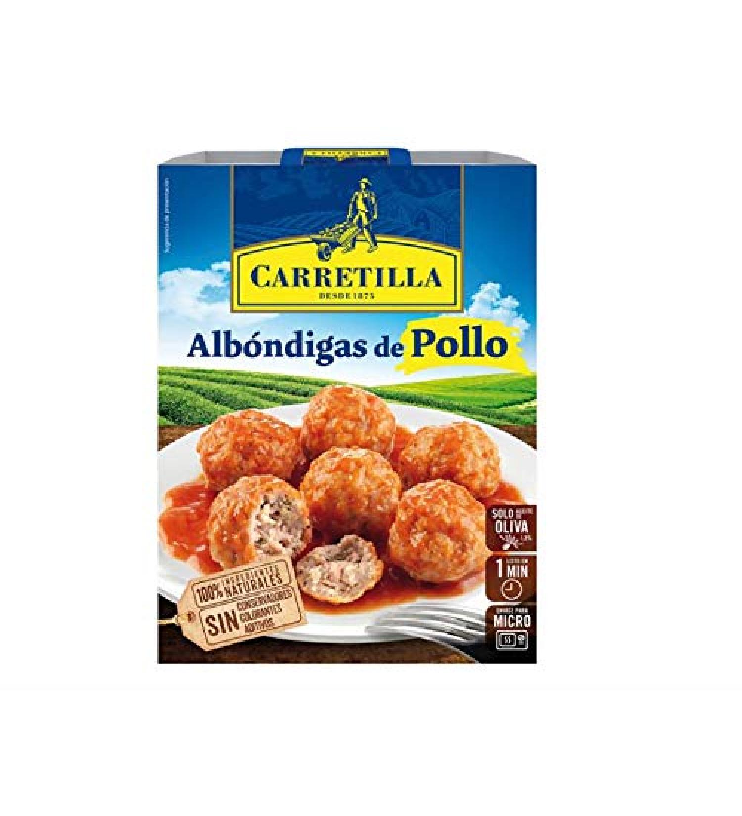 Meatballs with chicken carretilla 300 gr
