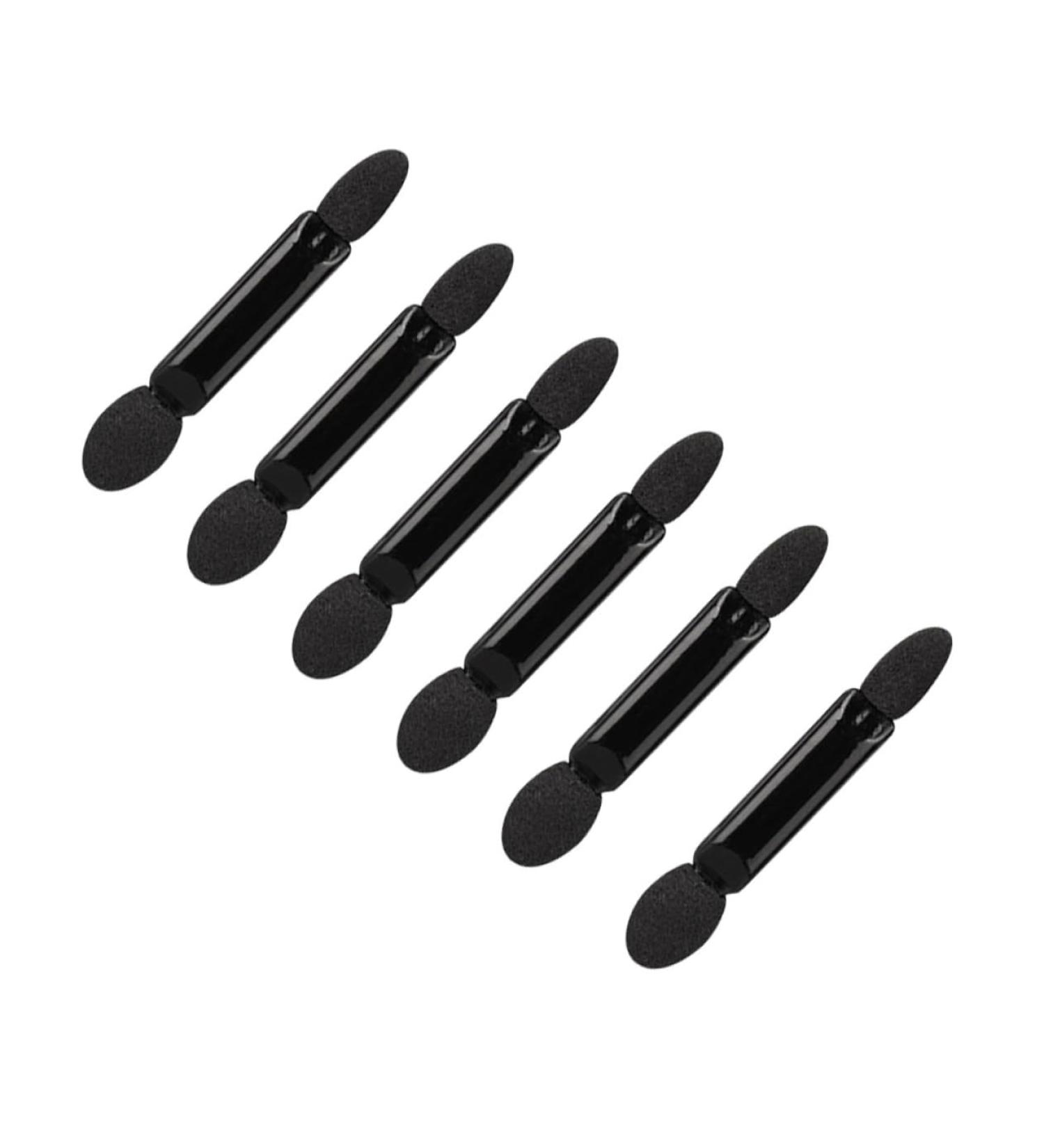 WOONEKY 50pcs Eye Shadow Applicator Women Eyeshadow Brush Makeup Eyeshadow Brush Eyeshadow Brush Kit Black - Buy Online on GoSupps.com