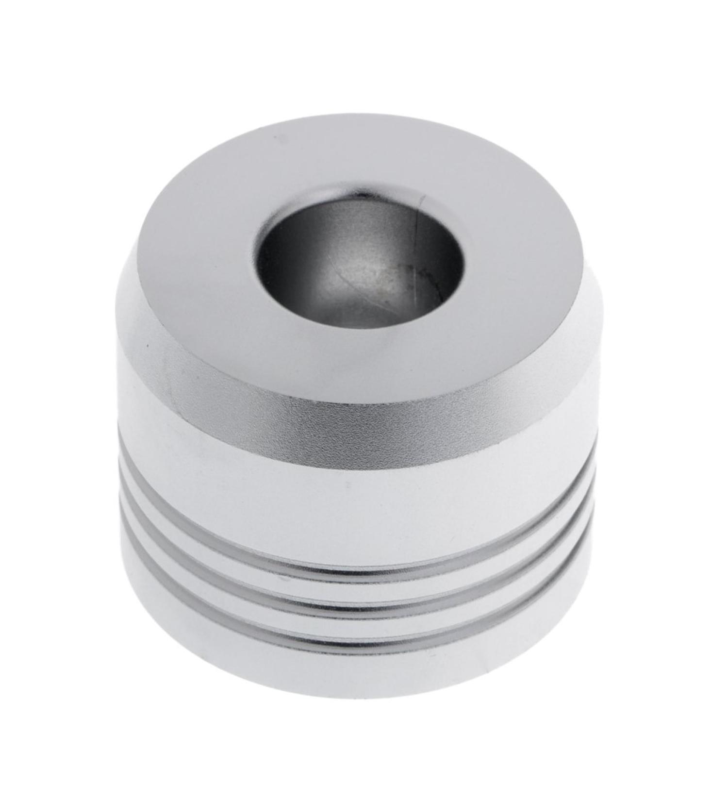 perfk Men's Adjustable Razor Blade Holder Stand - Silver Shaver Base for Precision Grooming - Buy Online on GoSupps.com