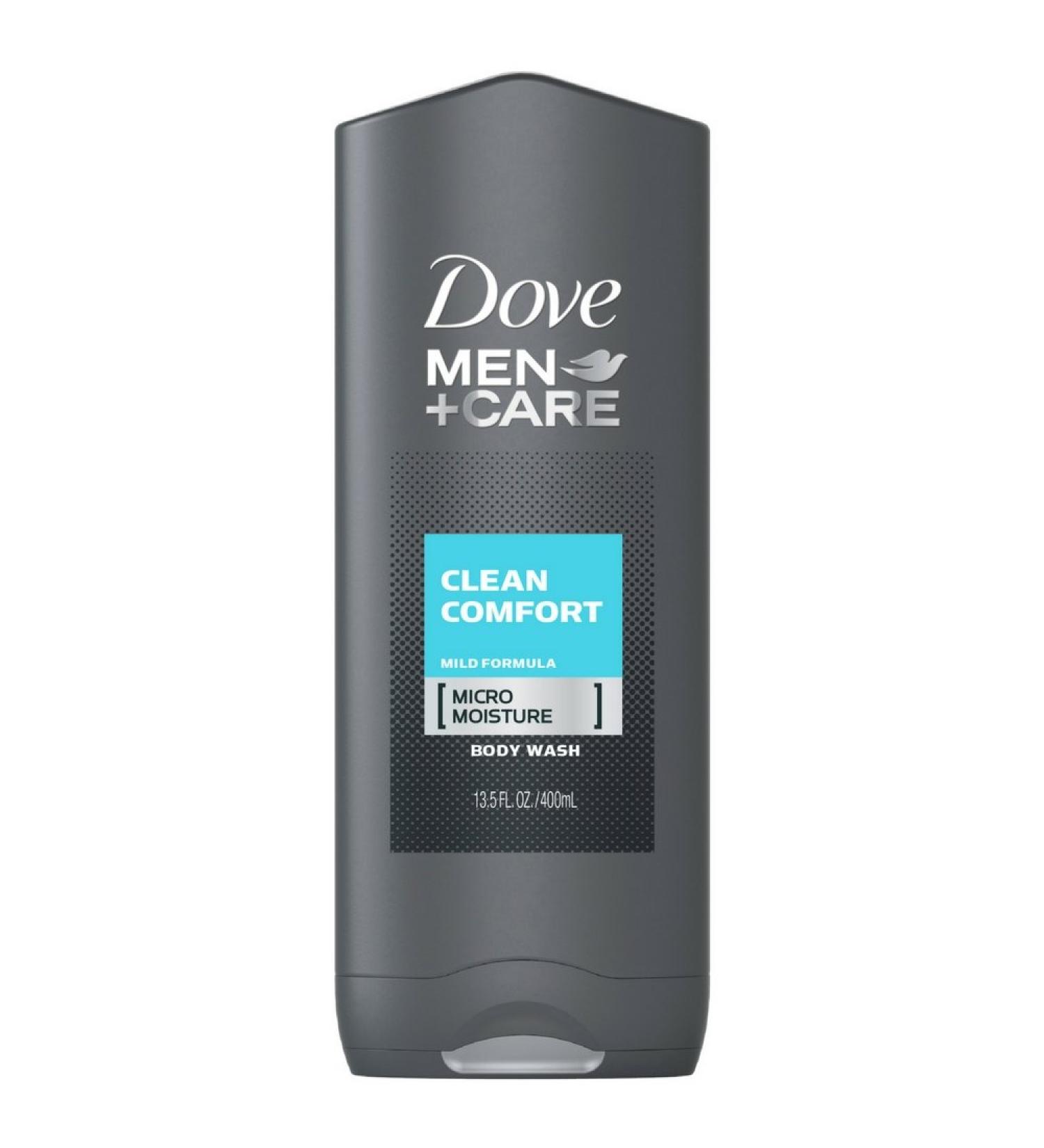 Dove Men + Care Body & Face Wash Clean Comfort 13.53 Fl Oz (Pack of 2)
