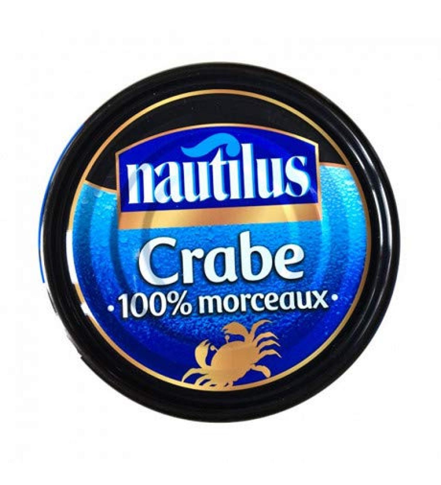 Nautilus - 100% Piece Crab - 105 g - Pack of 3
