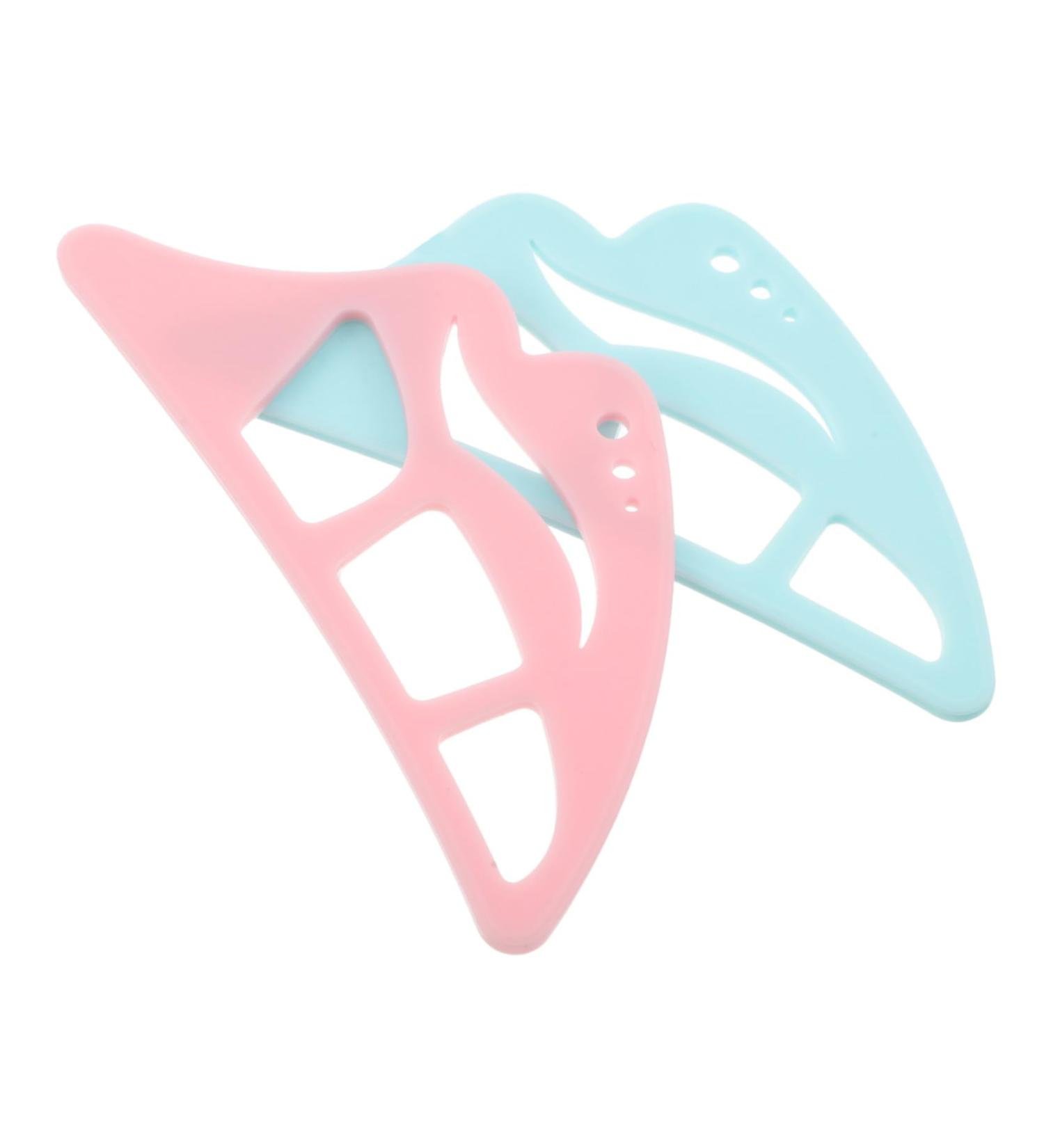 FOMIYES 2 Pi ces Outil Guide Maquillage Yeux Pochoirs Silicone pour Eyeliner et Ombre Paupi res Aide Pr cision Application Cat Eye et Winged Liner Portable pour D butants - Buy Online on GoSupps.com