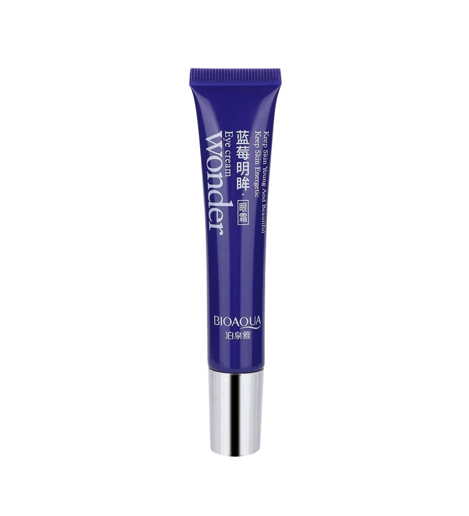 HURRISE Blueberry Eye Cream with Hyaluronic Acid | Anti-Aging Serum for Fine Lines & Wrinkles | Reduce Puffiness & Dark Circles | 20g - Buy Online on GoSupps.com