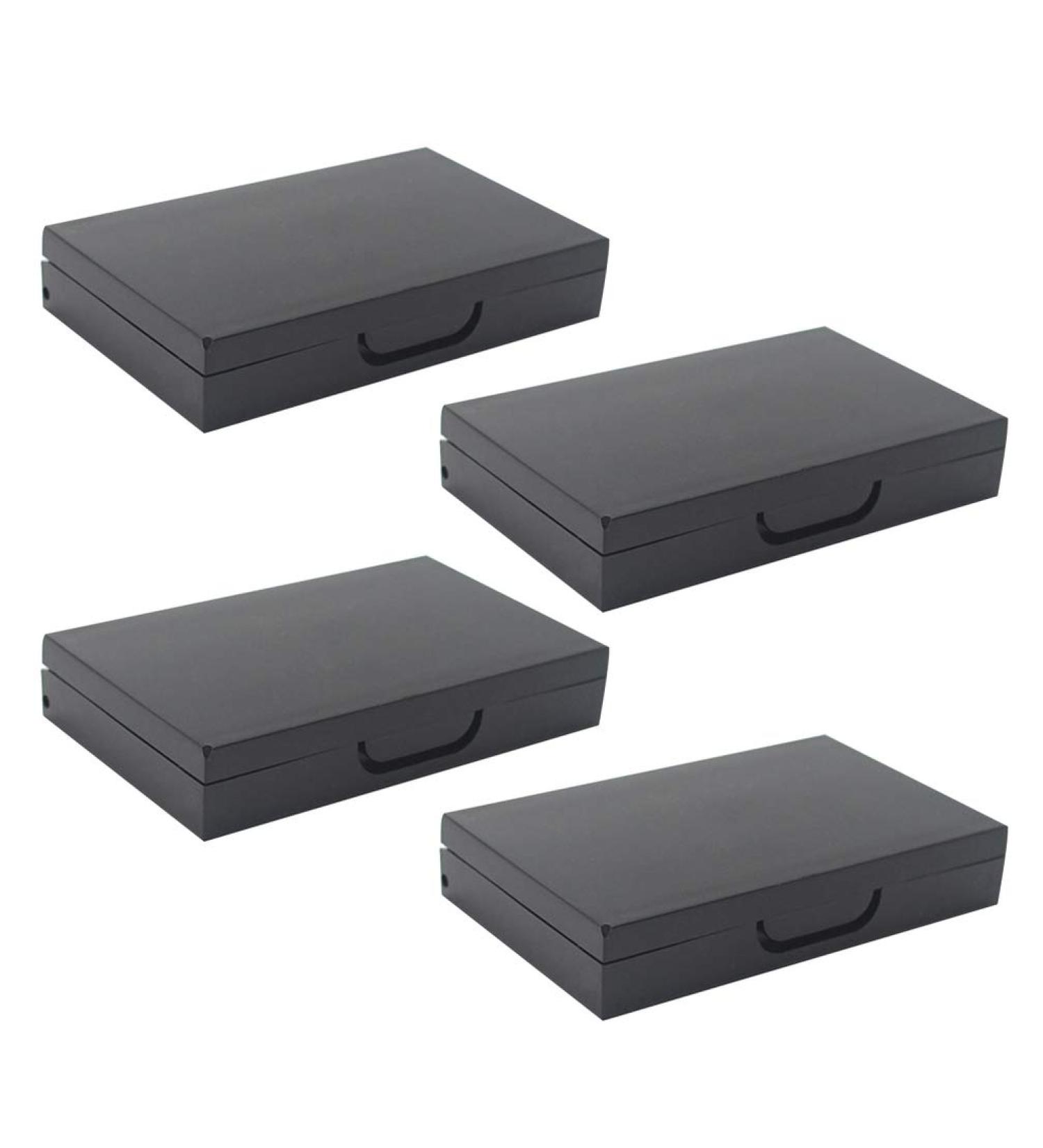 Beaupretty 4pcs Empty Eyeshadow Case Eyeshadow Palettes Powder Puff Box Eyeshadow Making Case for Women Girls Ladies 4 Compartments - Buy Online on GoSupps.com