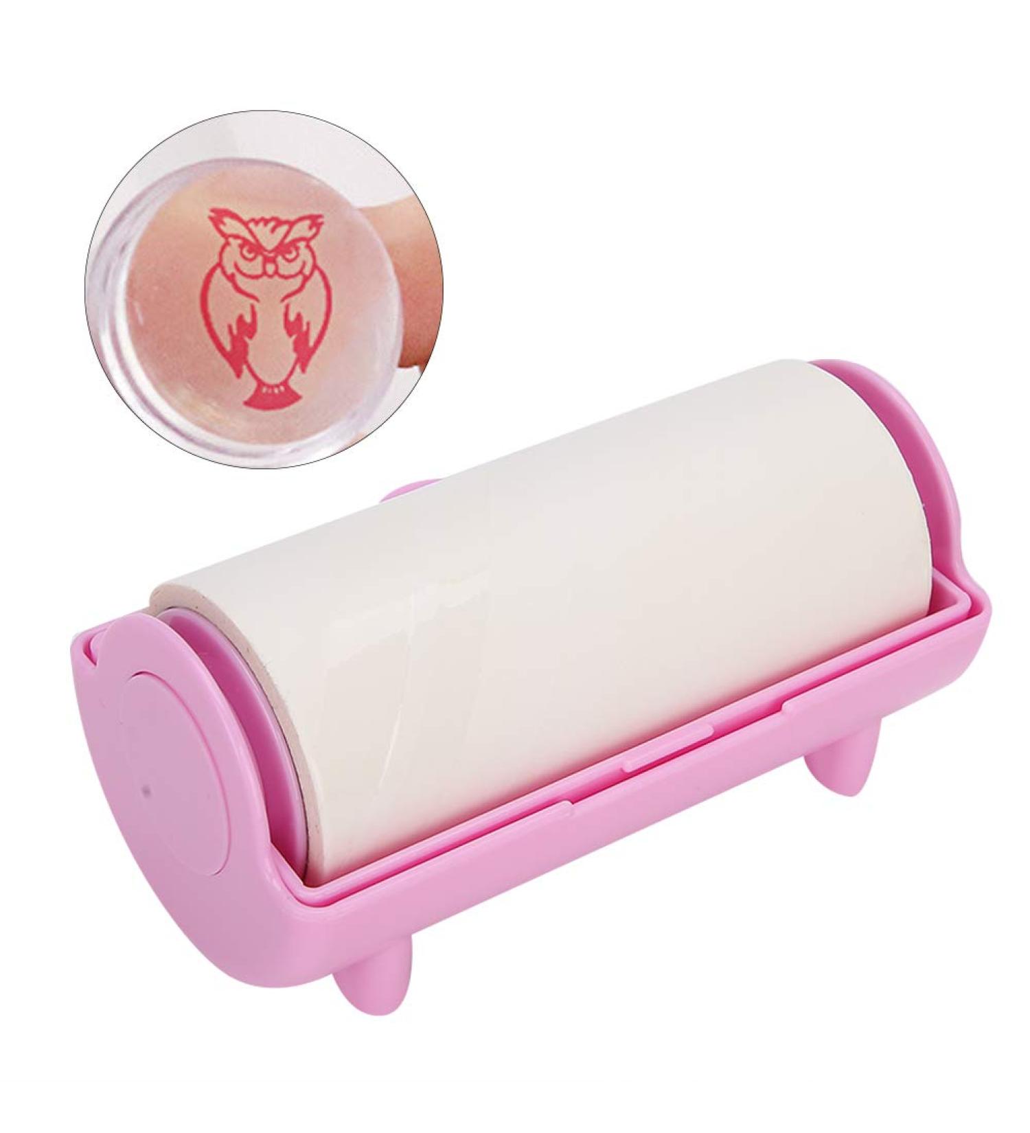 Oil Absorbing Sheet Paper for Nail Stamper | Manicure Tool for Pattern Removal | DIY Nail Stamping Kit in Pink - Buy Online on GoSupps.com