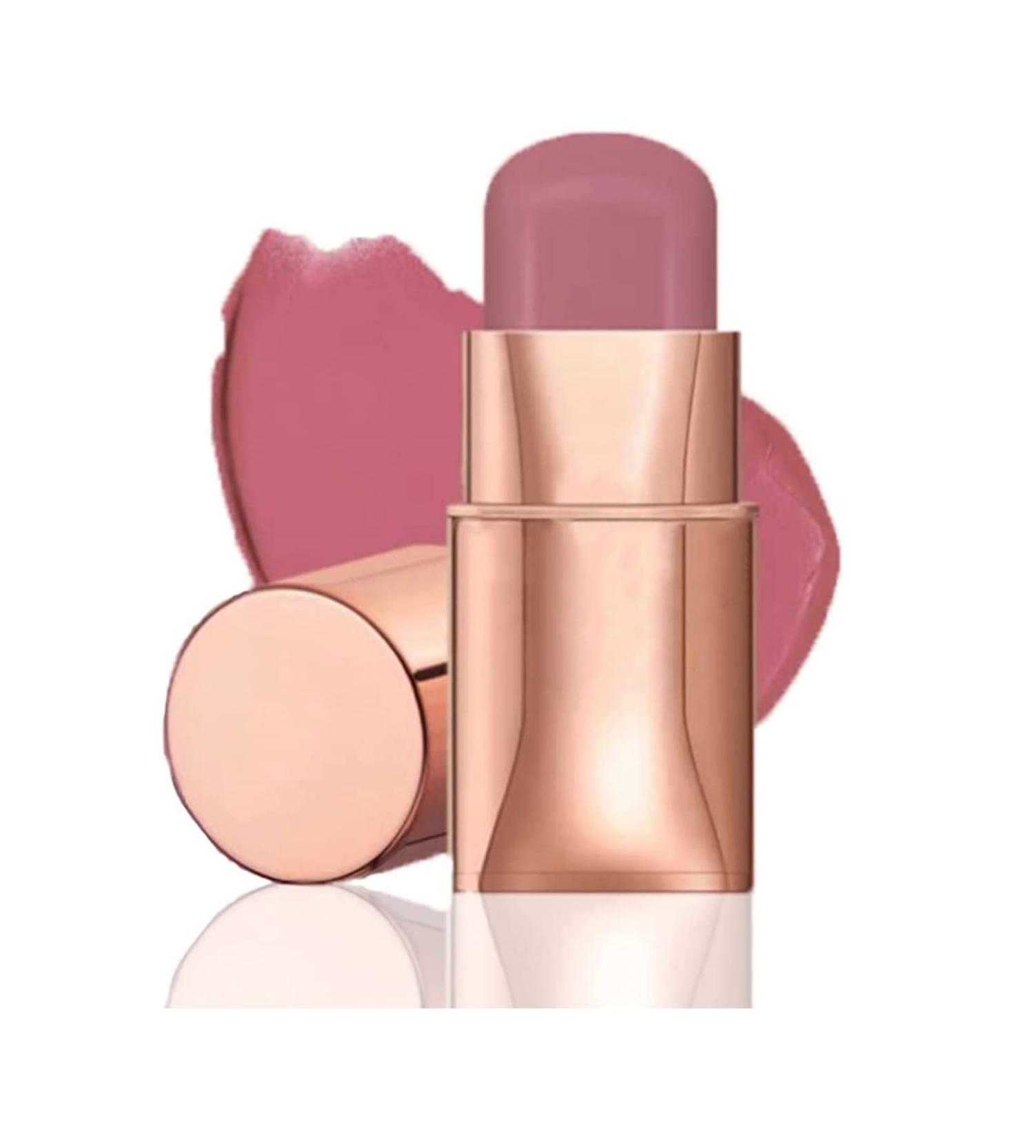 Rose Pink Cream Blush Stick | Waterproof & Easy to Blend Cheek Makeup for Women & Girls - Buy Online on GoSupps.com