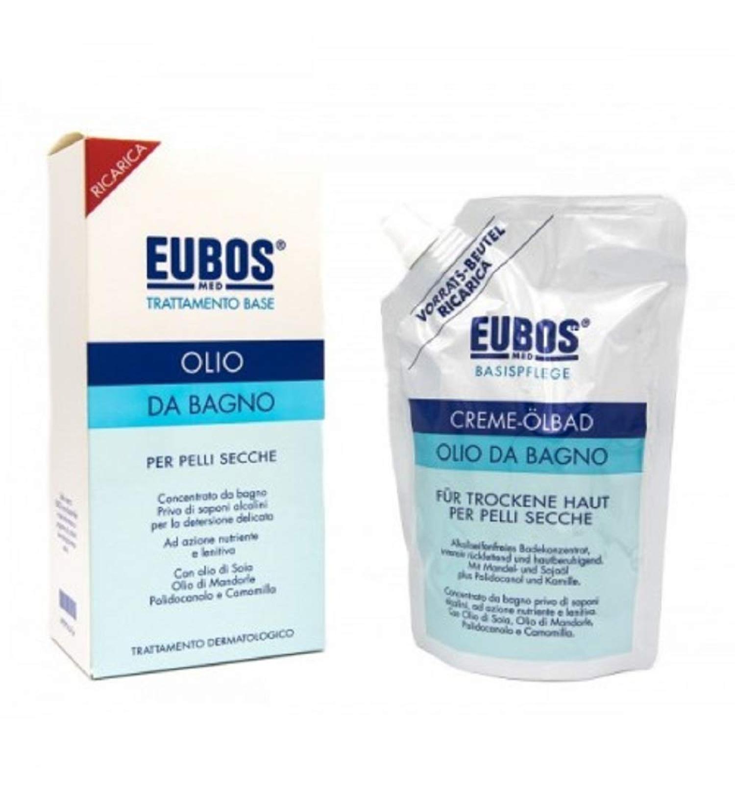 400ml EUBOS Huile de Bain