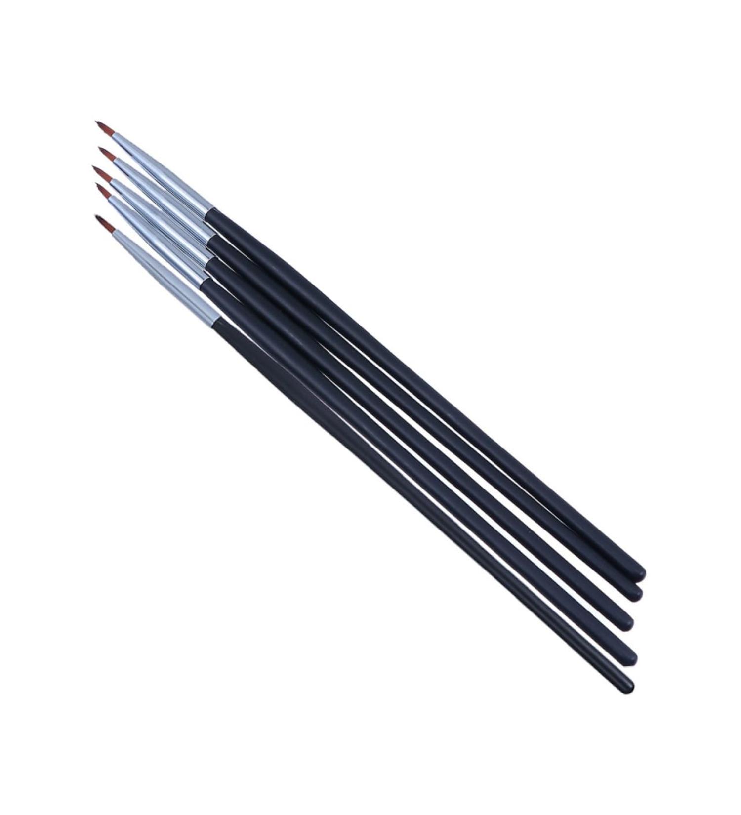 SOESFOUFU 5pcs Fine Eyeliner Brush Cosmetic Eye Wands Gel Eyeliner Eye Liner Pens Smudge Stick The Brush Fiber - Buy Online on GoSupps.com