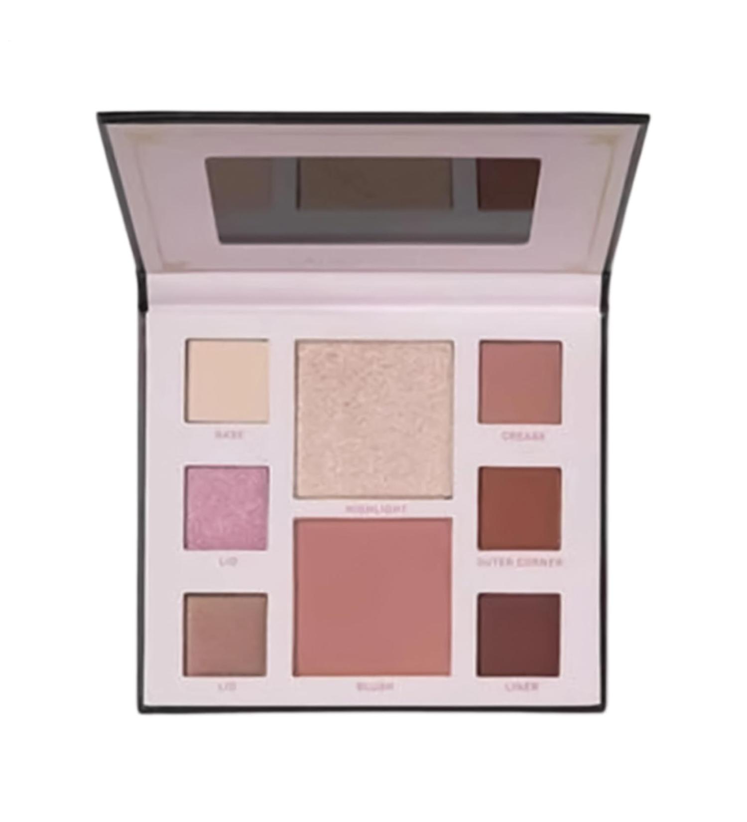  qixeuoa Pink Eyeshadow Palette Waterproof Lightening Eyeshadow Palette for Face Costume Fall Winter Cosplay Party Stage Show Holiday - Buy Online on GoSupps.com