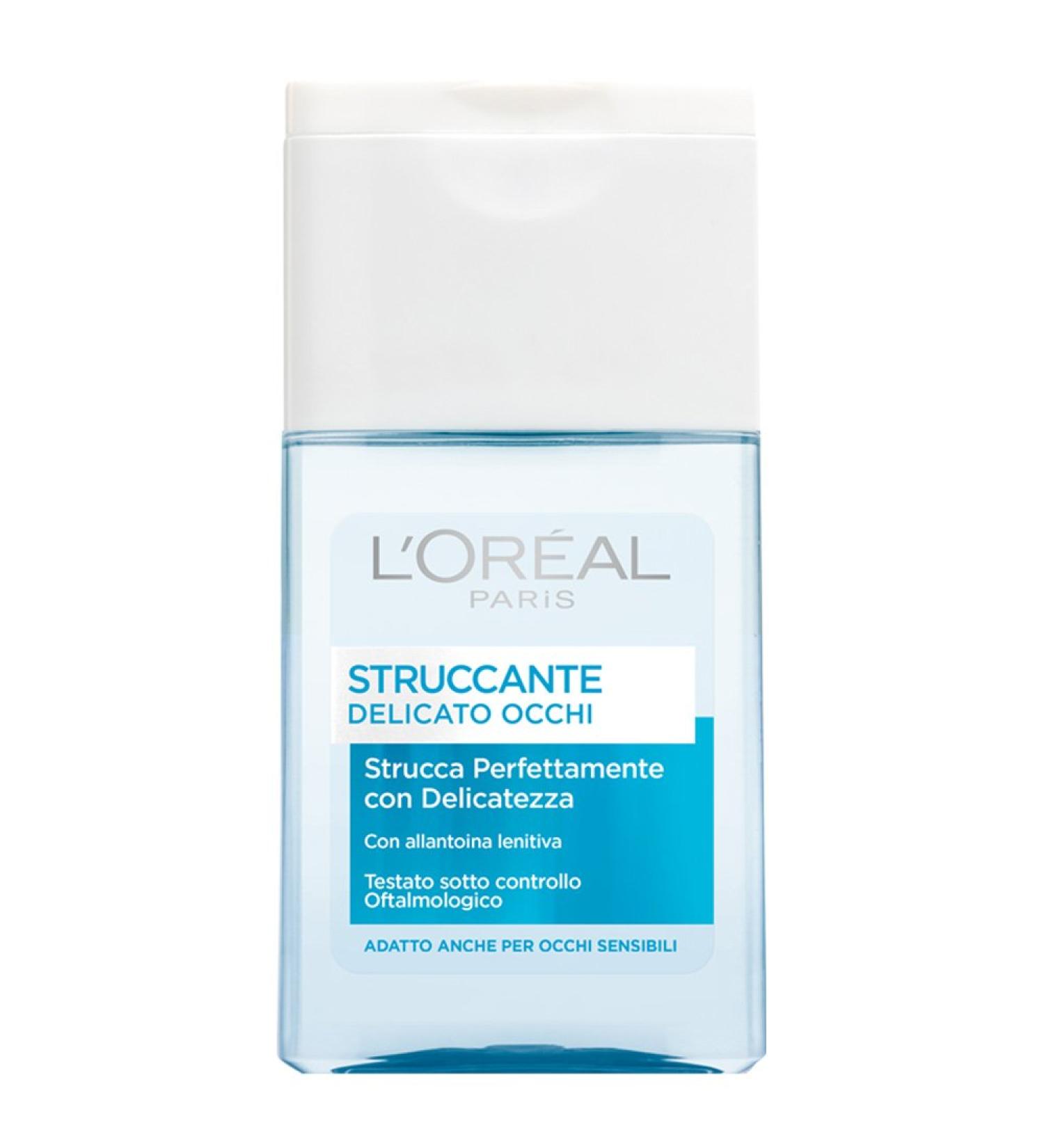 LOREAL Struccante Occhi 125ml - Gentle Eye Makeup Remover for Sensitive Skin | International Shipping Available - Buy Online on GoSupps.com