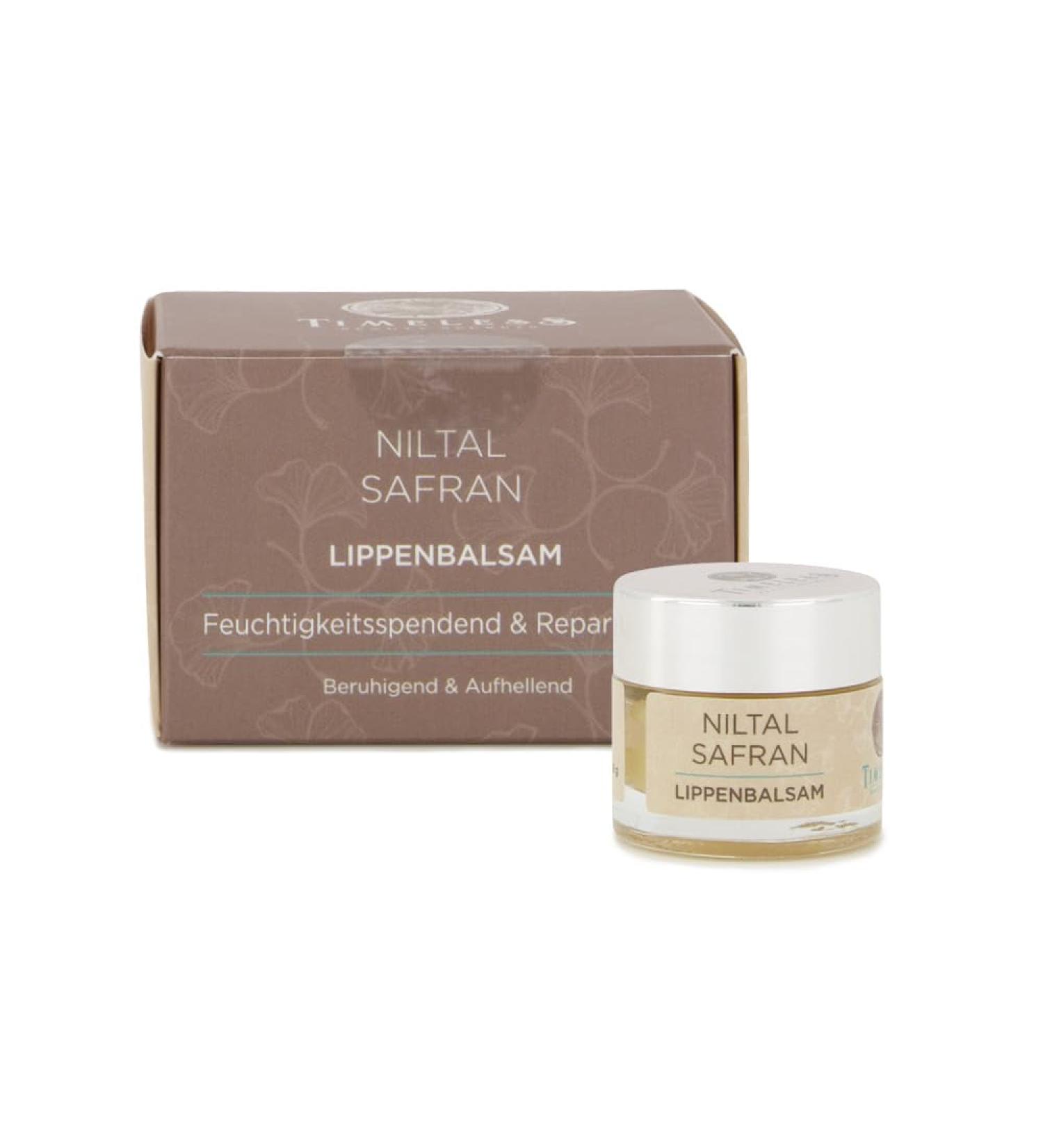 Timeless Beauty Secrets Lip Balm Niltal Saffron - Buy Online on GoSupps.com