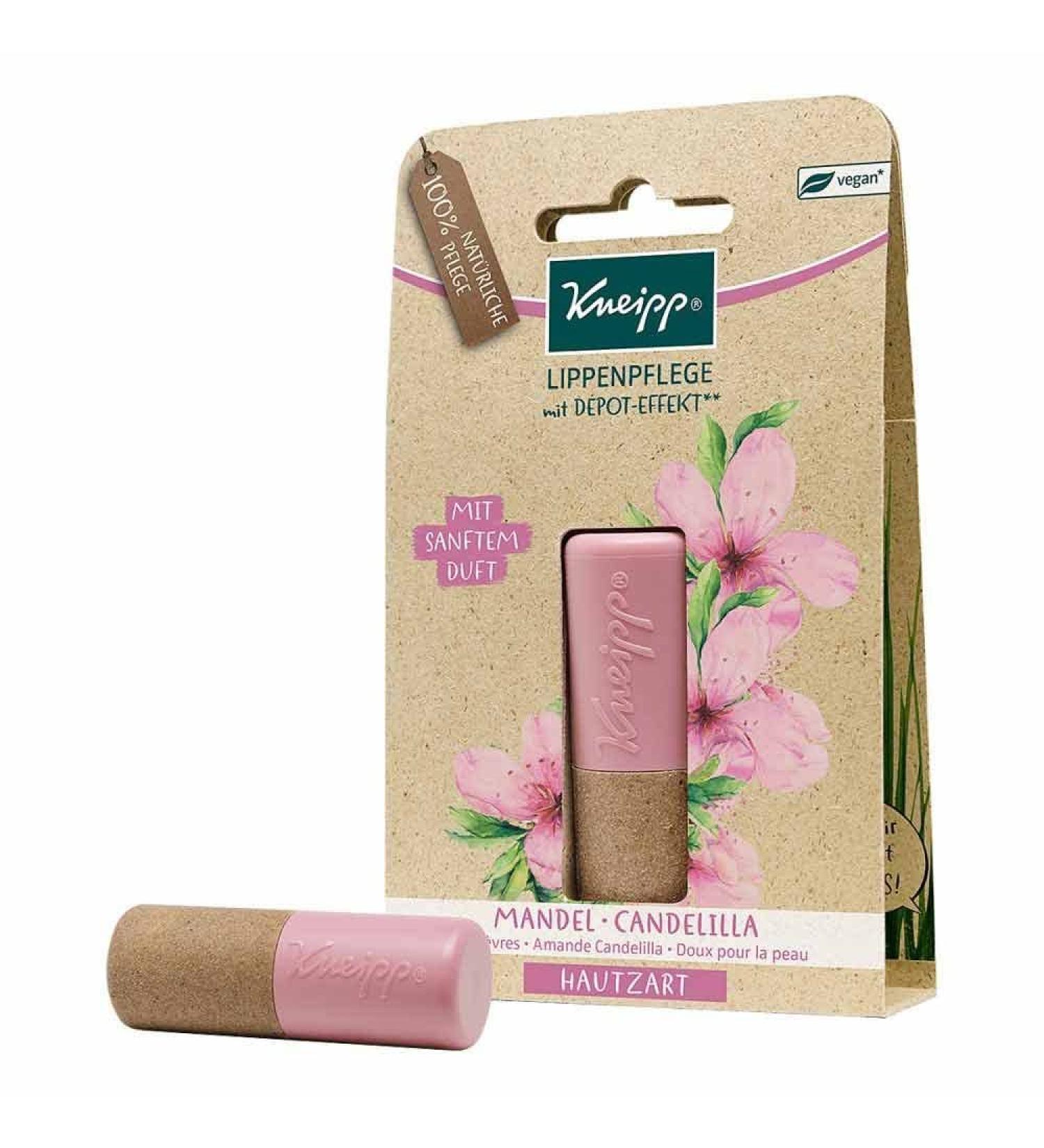 KNEIPP Lip Care Skin Soft Almond Candelilla - Nourishing Moisture for Soft Lips | International Shipping Available - Buy Online on GoSupps.com