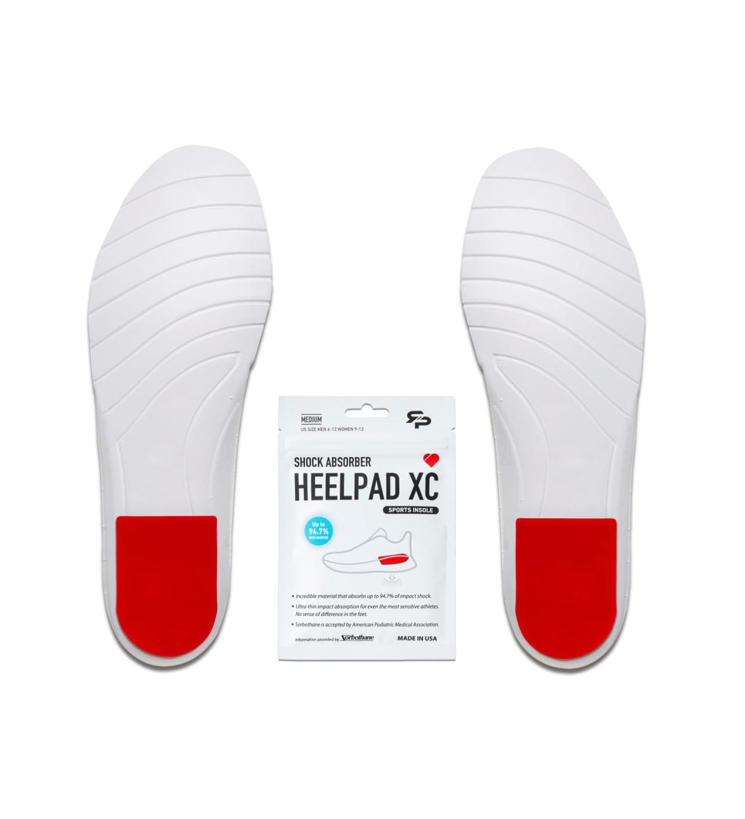 RTP Athletic Heel Pad XC V2 - Medium | Instant Pain Relief for Active Lifestyles | International Shipping Available - Buy Online on GoSupps.com