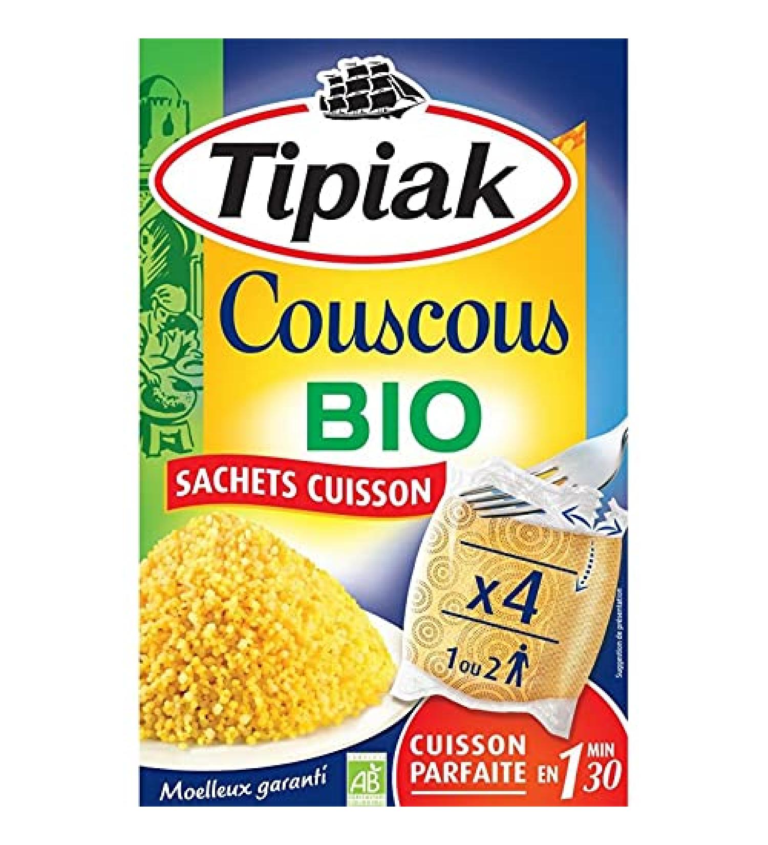 Tipiak Tipiak Couscous - 4 x 100g cooking bags