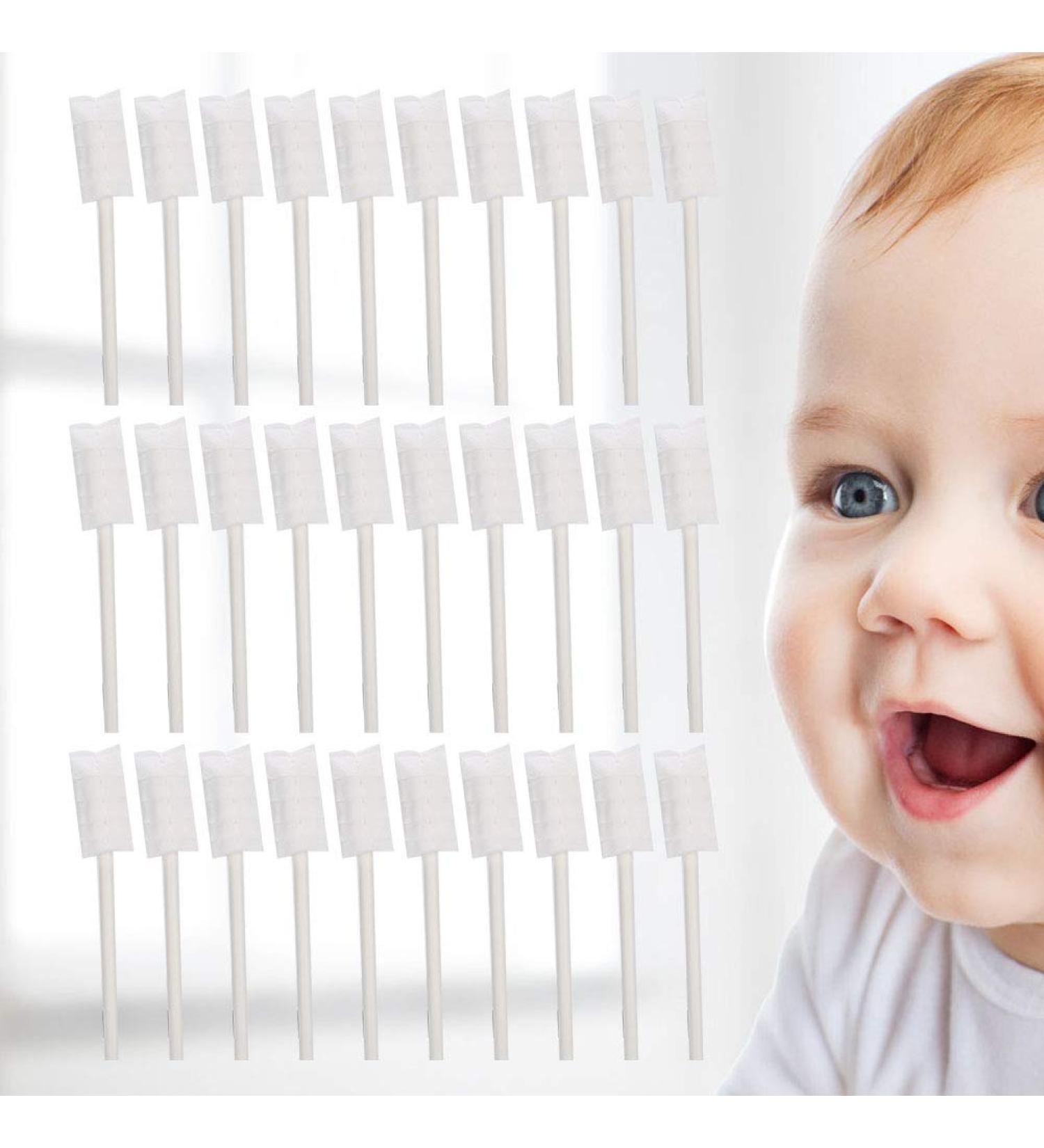 Baby Tongue Cleaner & Mouth Cleaner | Soft Disposable Newborn Toothbrush - Buy Online on GoSupps.com
