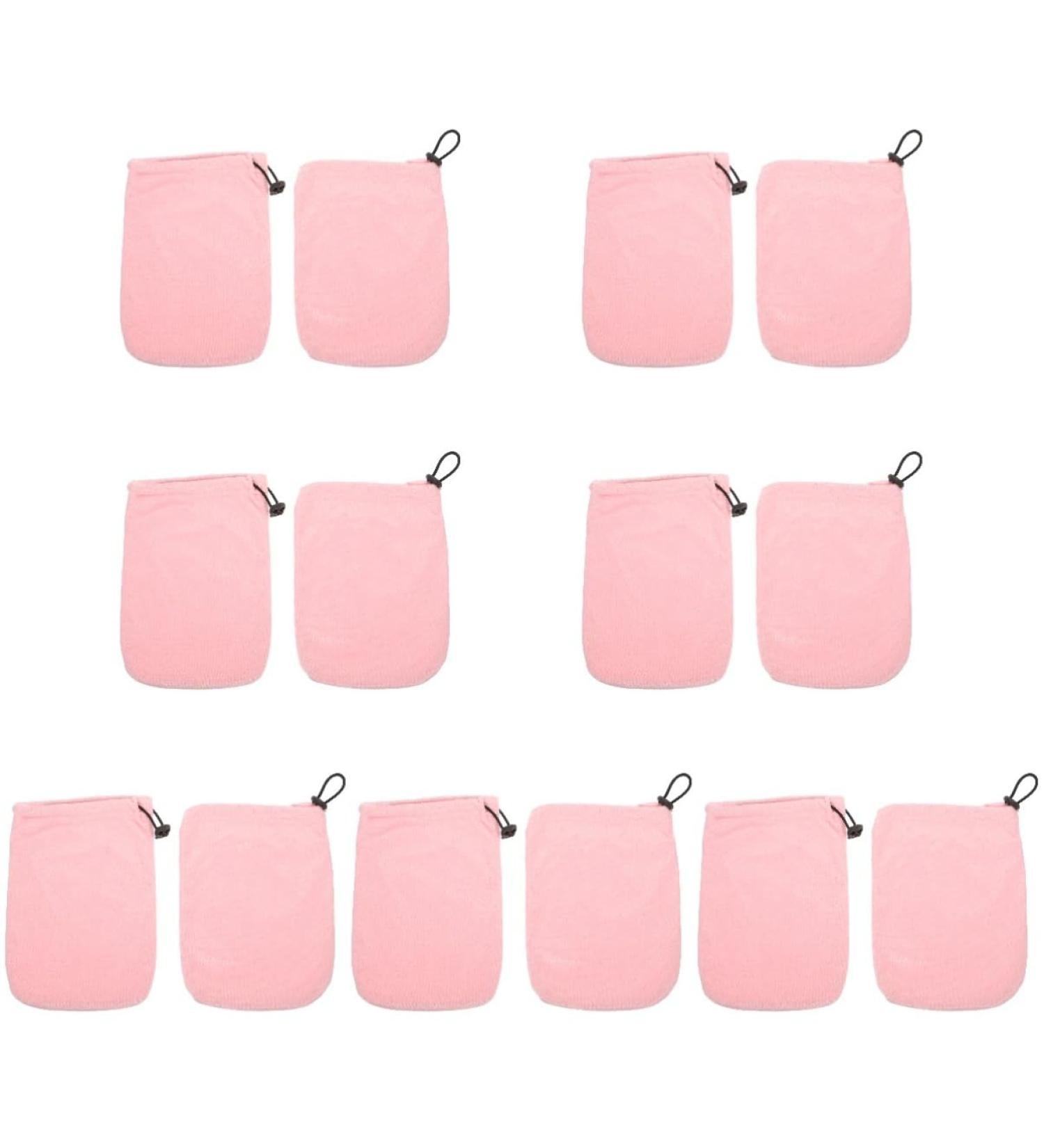 FOMIYES 7 Pairs Wax Thermal Insulation Gloves Thermal Gloves Paraffin Mitts Wax Gloves Wax Bath Foot Hand Cover Beauty Paraffin Wax Mitt Mittens Cotton Work Boots Take a Bath Pink - Buy Online on GoSupps.com