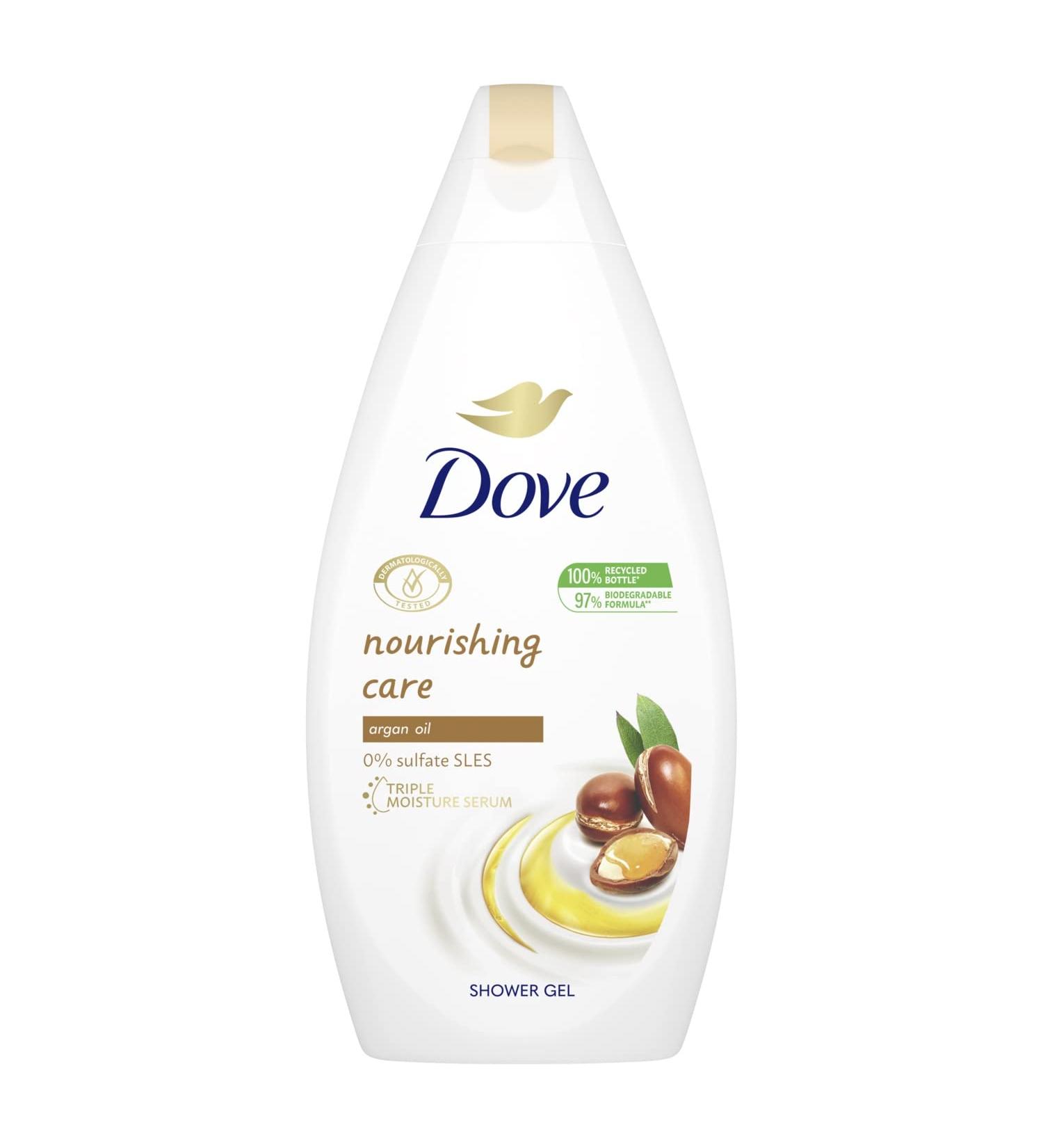 Dove DOVE Nourishing Care 6-pack of women's body wash 0% SLES sulfate 450 ml