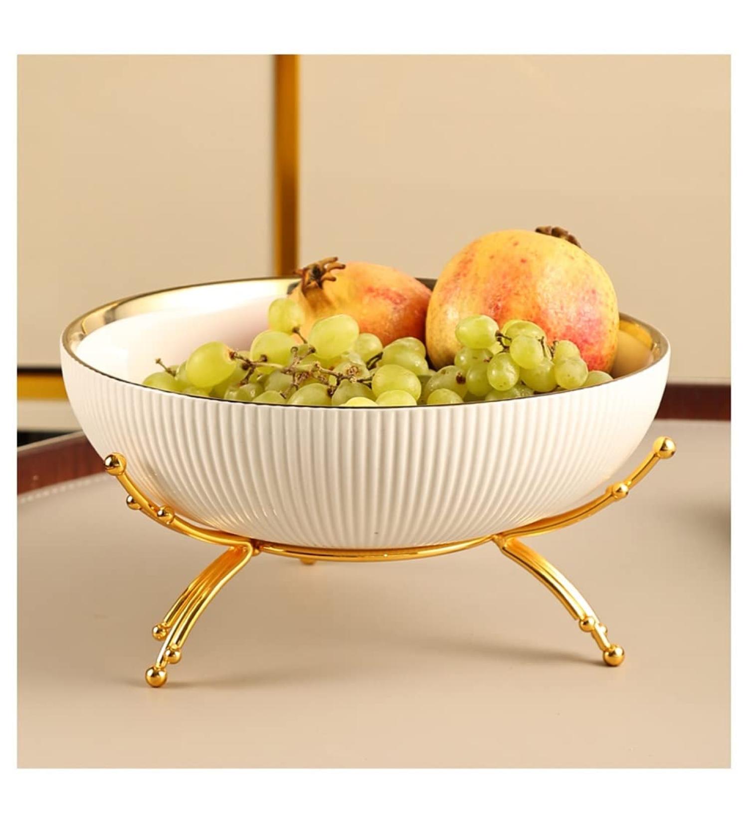 Fruit Basket Fruit Bowl Ceramic Fruit Bowl Modern Fruit Basket for Fruit Vegetables Breads Snacks Practical Fruit Holder Storage for Kitchen Counter Kitchen Organizers and Storage (Color : B) - Buy Online on GoSupps.com