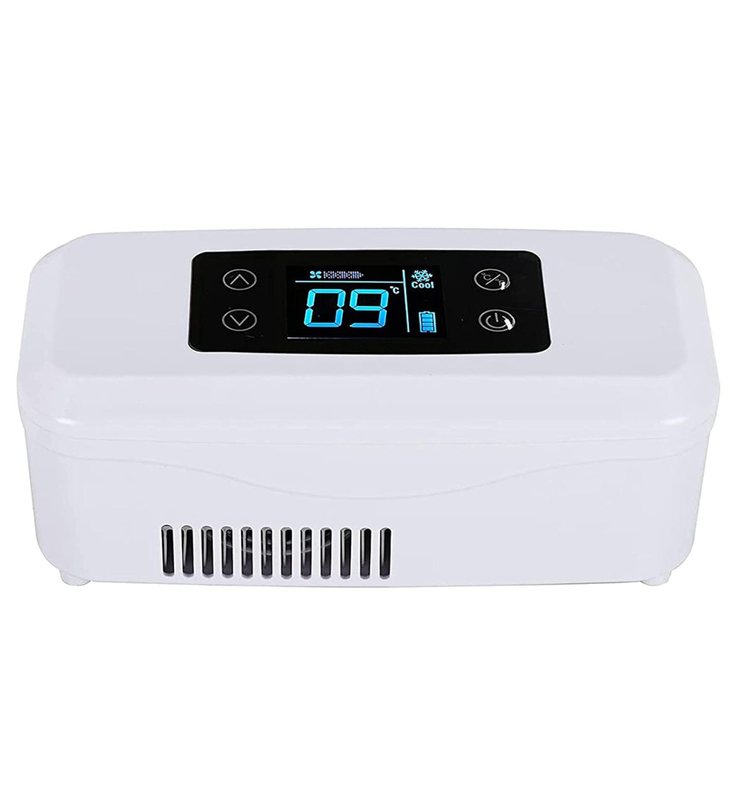 Portable Insulin Organizer Cooler Box - Medical Refrigerator Travel Case | LED Display | Insulin Storage Box - Buy Online on GoSupps.com