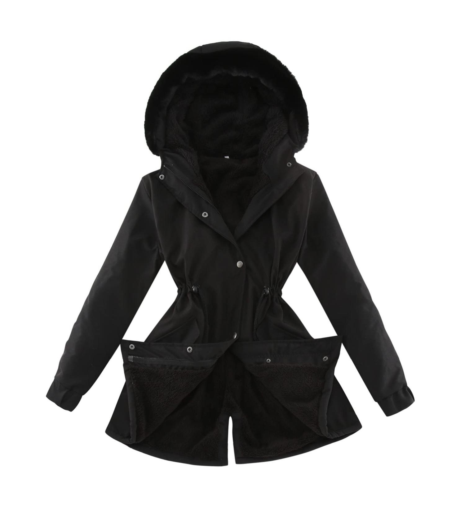 HANXIULIN Women's Lightweight Quilted Hoodie Jacket - Elegant Slim Fit Winter Coat for Stylish Comfort - Buy Online on GoSupps.com