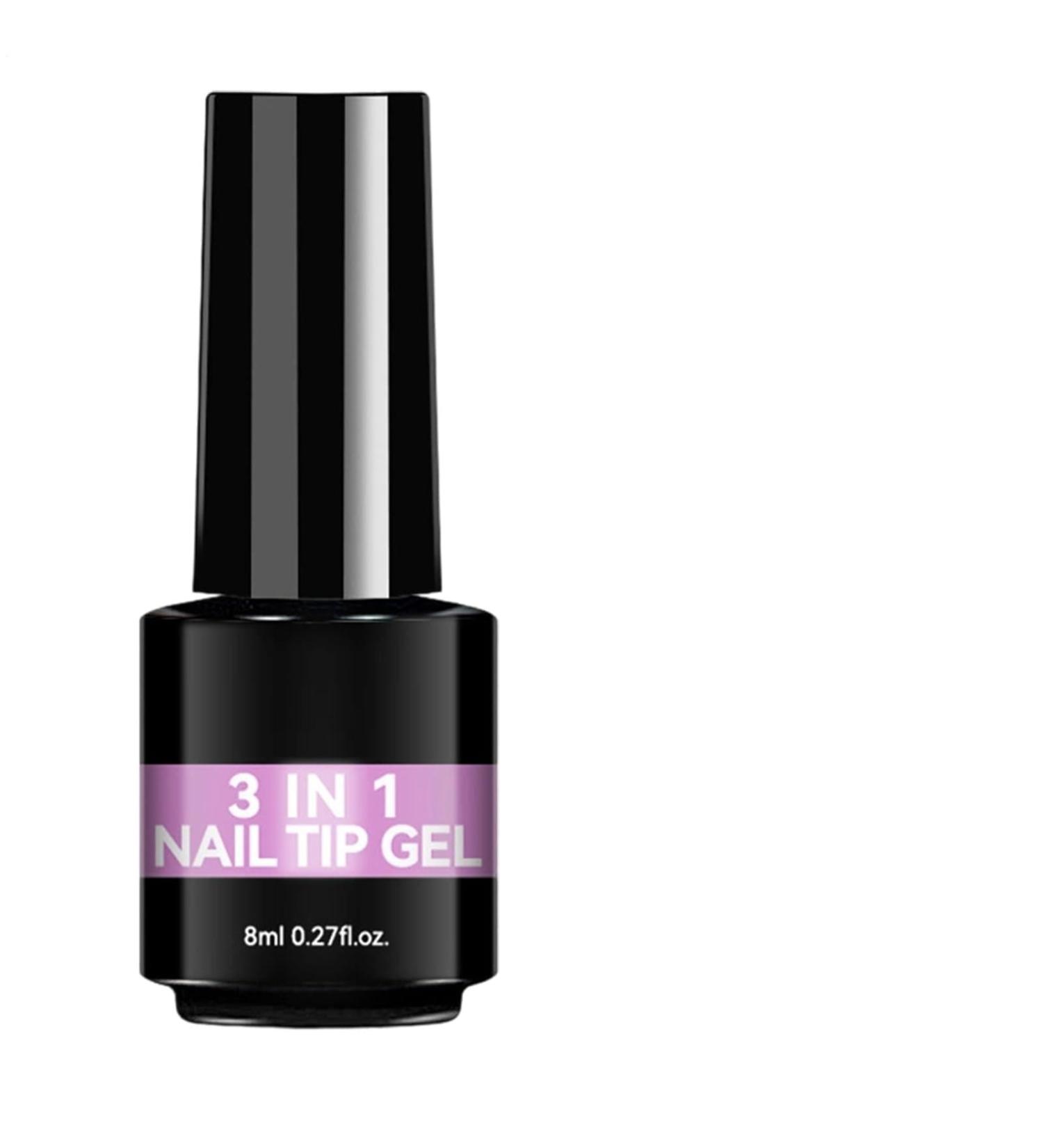 Gel Nail Glue | 8ml Odorless Long-Lasting Adhesive | UV Glue Gel For Beginners Professionals Salons Home Use Manicures Weddings Parties - Buy Online on GoSupps.com