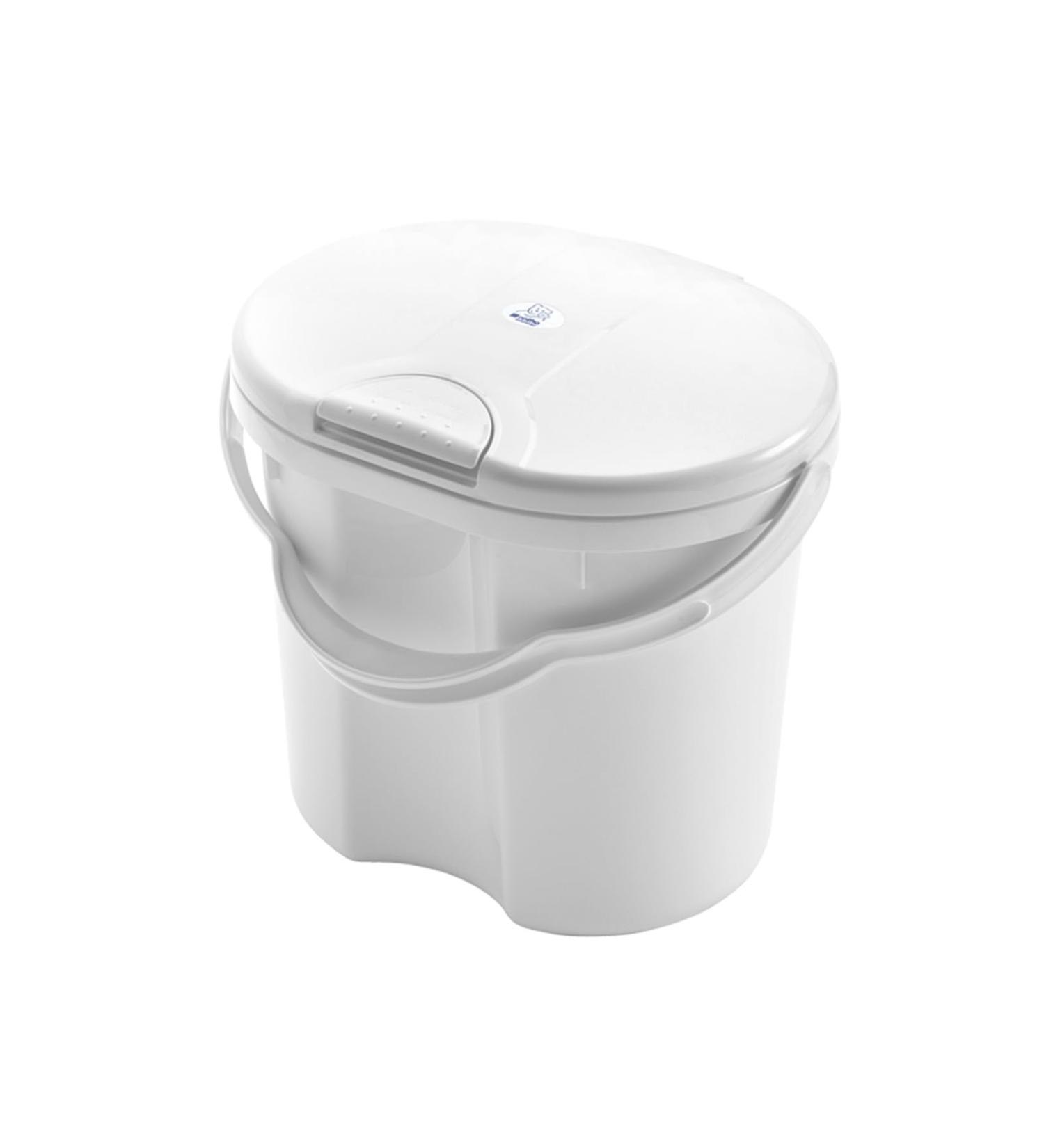 Rotho Babydesign TOP Diaper Pail - Eco-Friendly Odor-Proof No Refill Cassettes - White International Shipping - Buy Online on GoSupps.com