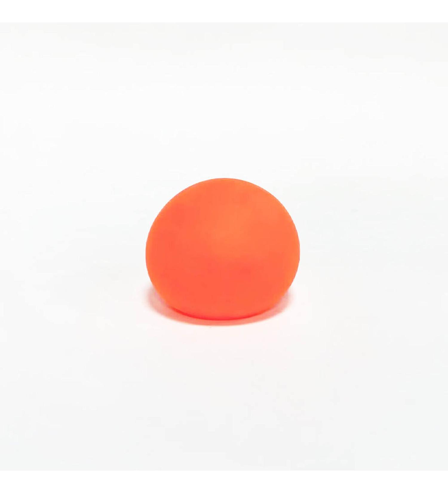 Sugar Ball Dense and Firm Orange Single Ball Good for Therapy and Fidgeting Video Available