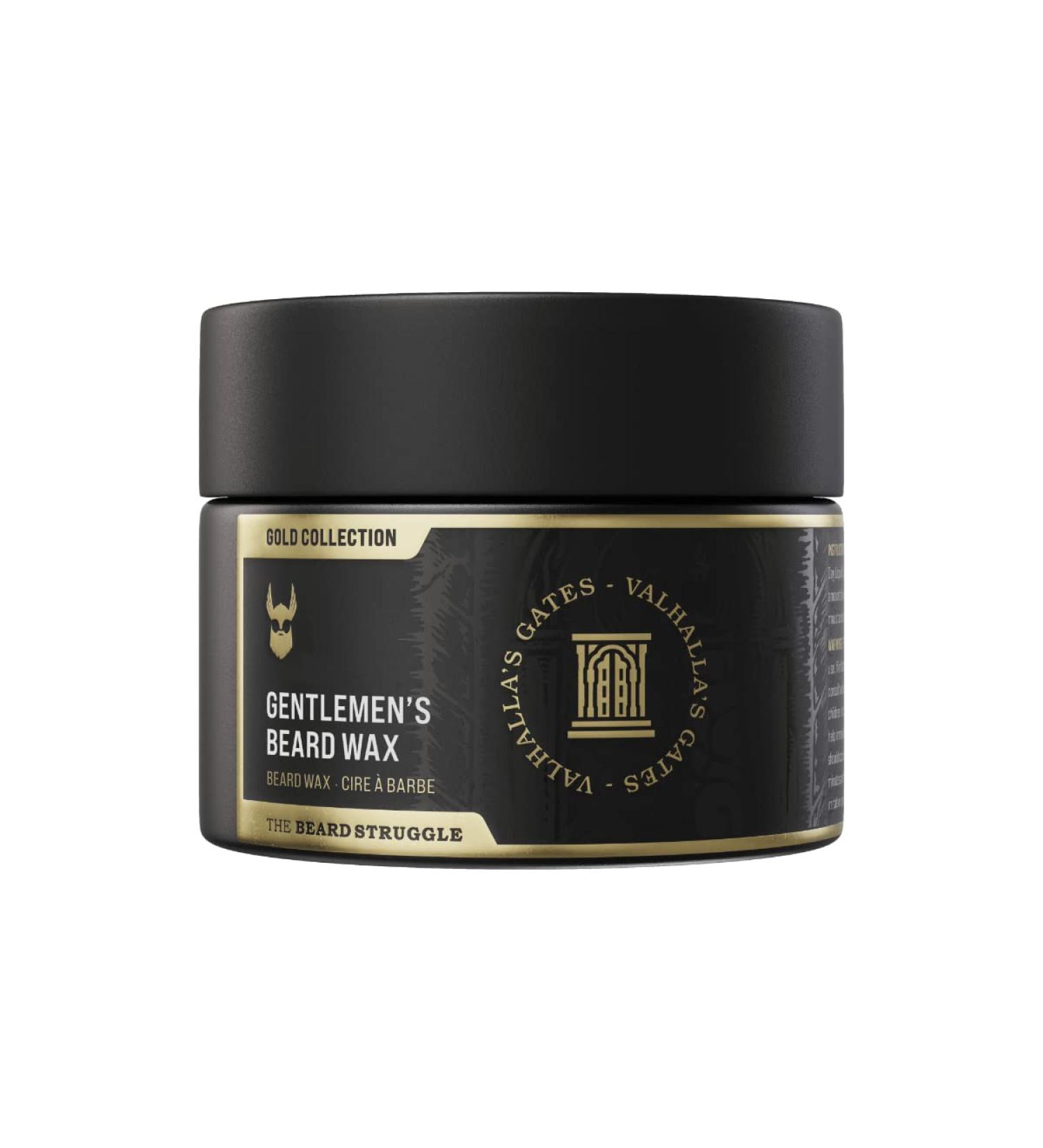 Beard Struggle Viking Beard & Mustache Wax for Men - Gold Collection - Tame & Style Your Beard - 50g | International Shipping - Buy Online on GoSupps.com