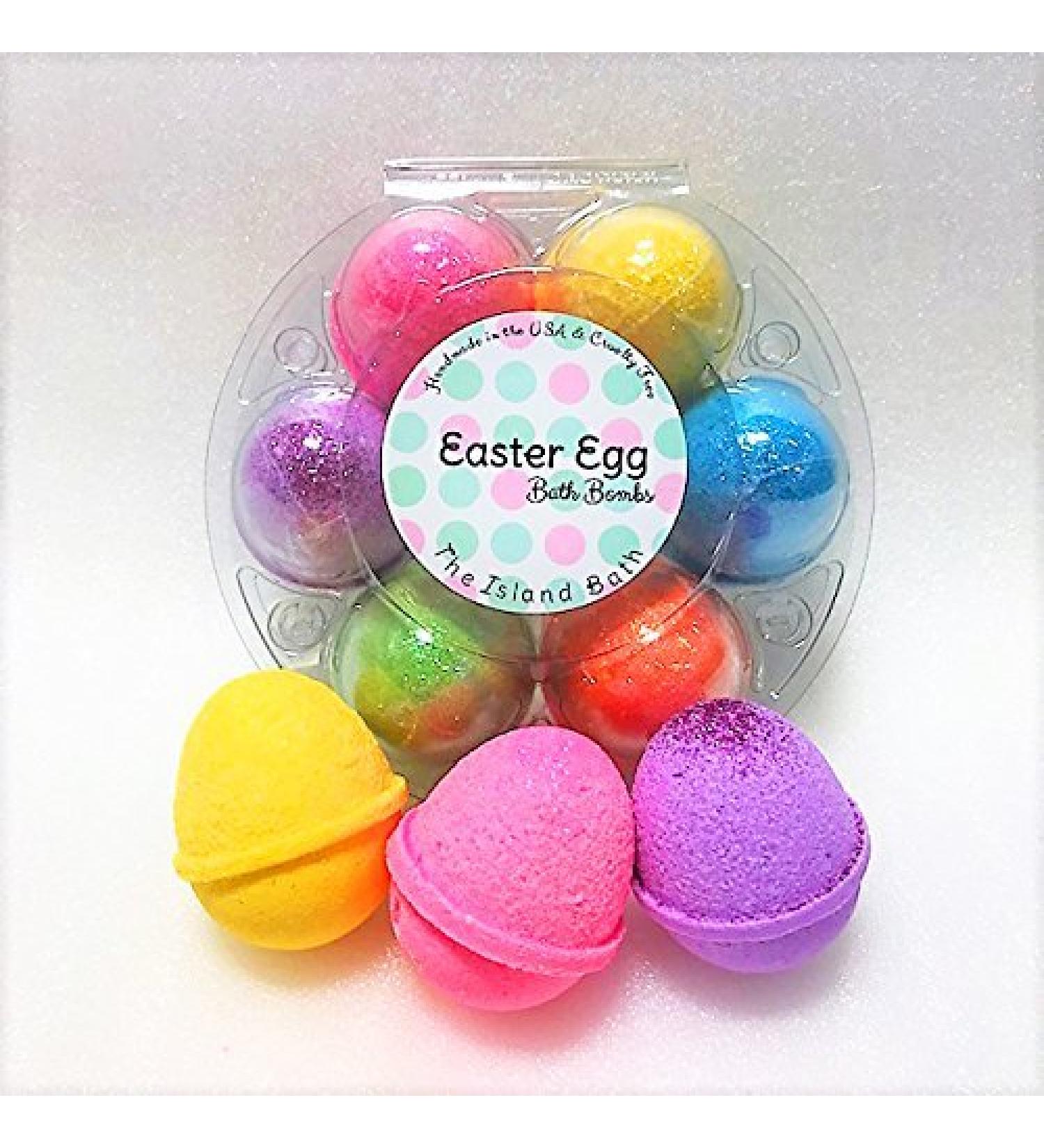 Kids Love Our EGGIE in The Bath - 6 pk Fun Egg Shaped Bath Bomb Gift Set - Made in The USA