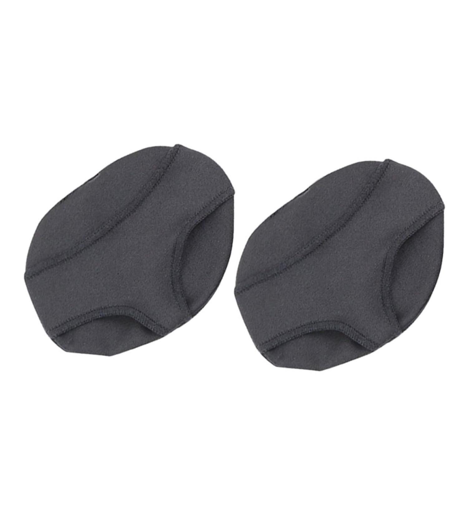 FRCOLOR 2pcs Hallux Sleeve Foot Pads - Silicone Metatarsal Cushions & Forefoot Support for Pain Relief - Black - Perfect for Women - Buy Online on GoSupps.com