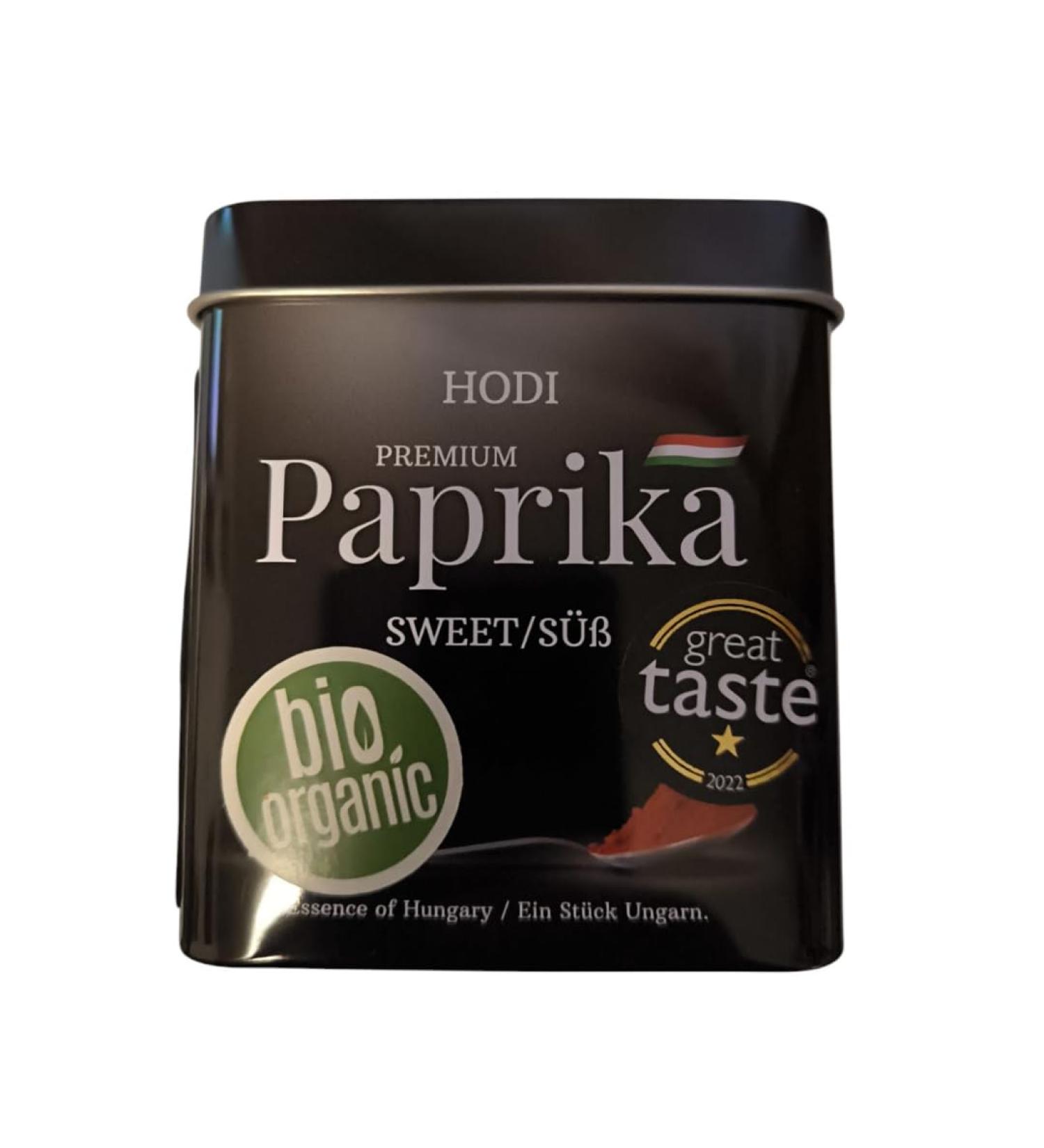 H di Paprika H di Biologische Paprika Mild 100 g can H di Class I organic sweet minced pepper