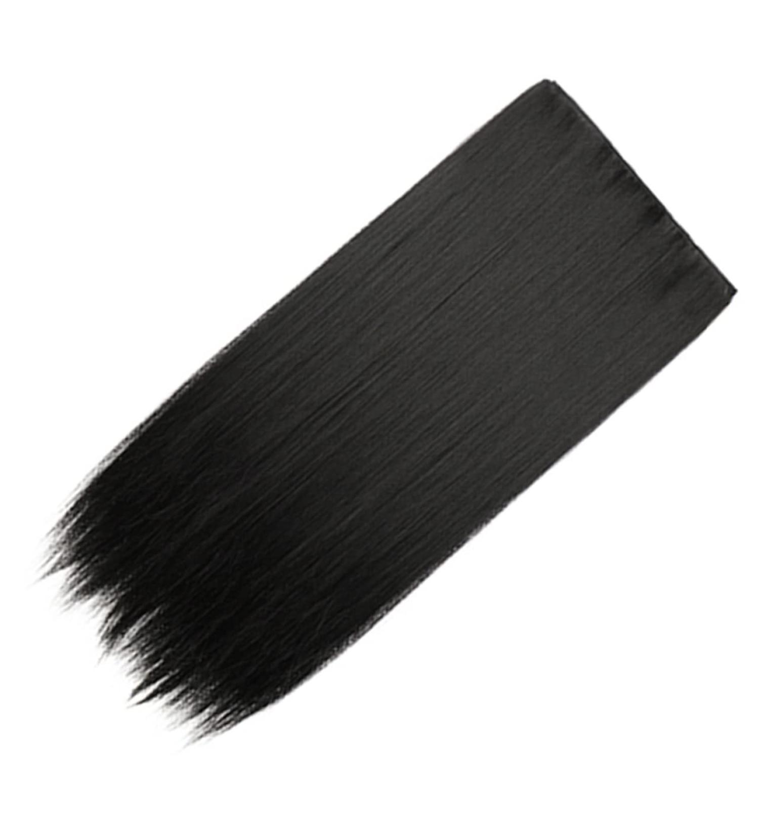 Ipetboom Piece Long Straight Hair Wig Long Straight Hair Extensions Straight Wigs Hair Clips for Extensions Hair Extensions Clip in High Temperature Wire Miss Hairpin Natural 80X15CM Black - Buy Online on GoSupps.com