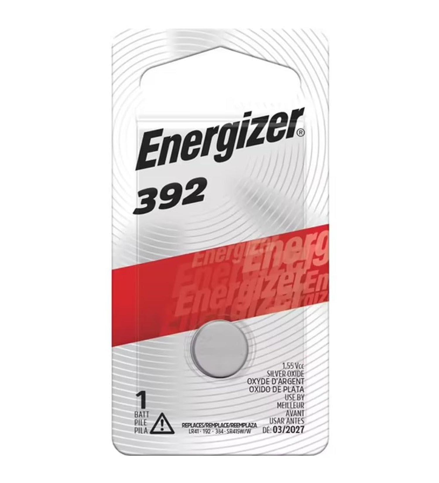 Energizer 50211 Battery Silver Oxide 392 1 Count (Pack of 1)