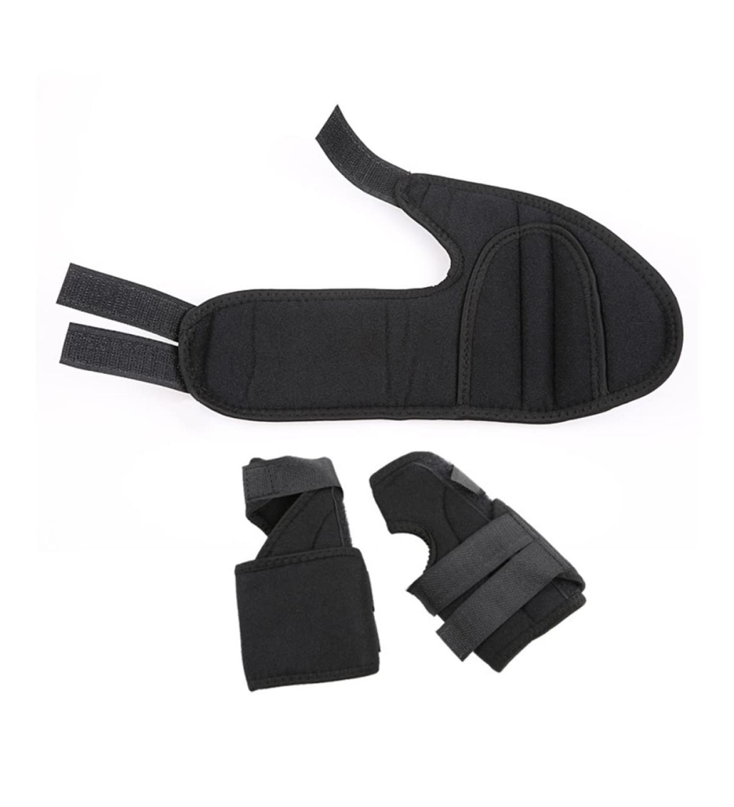 Buy Pair Thumb Hallux Splints Bunion Protector - Medium Black for Maximum Comfort & Support | Fast International Shipping - Buy Online on GoSupps.com