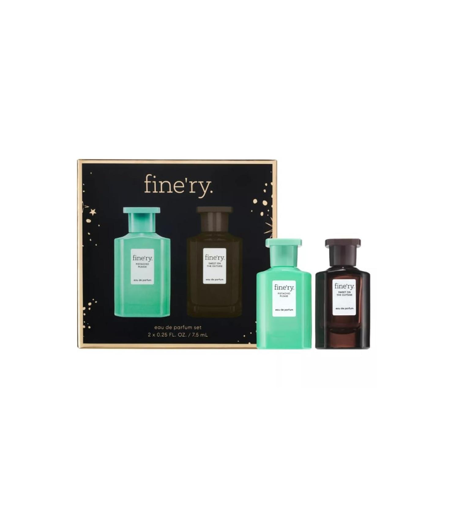 fine'ry. Mini EDP Duo - Pistachio/Sweet On the Outside Gift Set - 0.5 fl oz - Buy Online on GoSupps.com