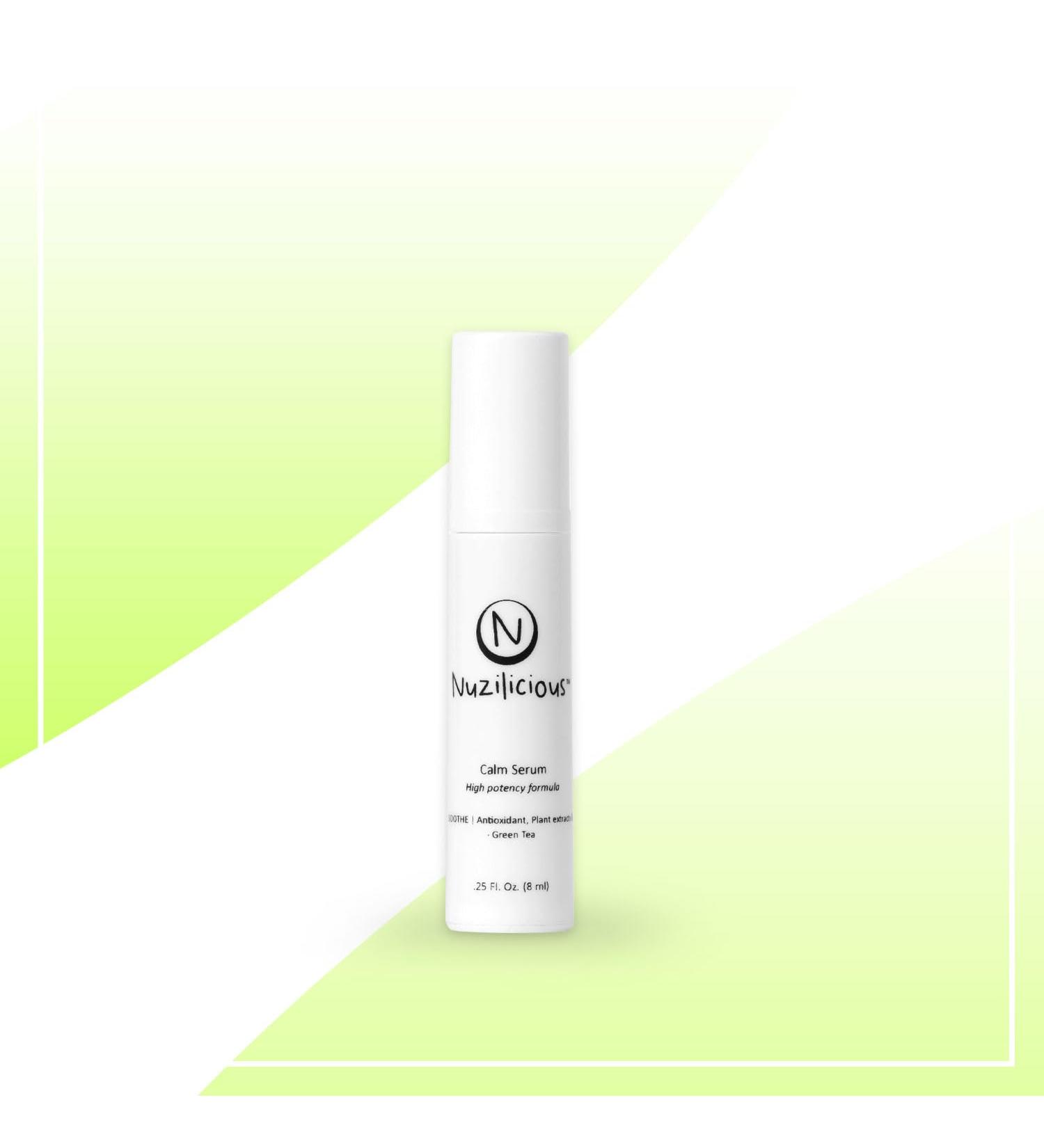 Professional Grade Calming Face Serum Hydrating, Soothing & Firming with Patented Green Tea Extract, Vegan, Cruelty-Free, Skin-Revitalizing & Nourishing Formula, (0.25) 0.25 Fl Oz (Pack of 1) - Buy Online on GoSupps.com