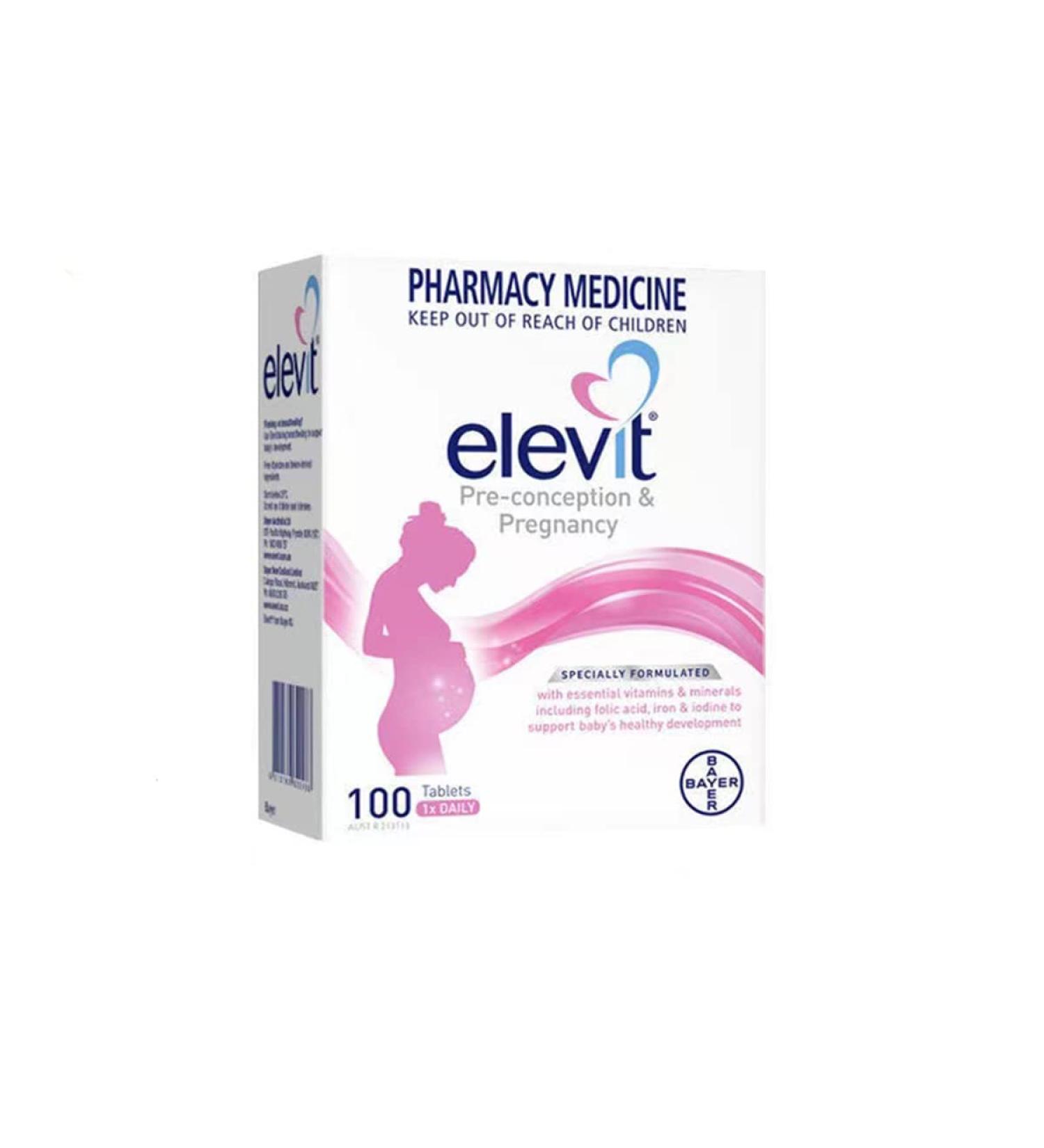 Elevit TAB with Iodine 100s - Fast Standard Shipping | [Your Brand Name] - Buy Online on GoSupps.com