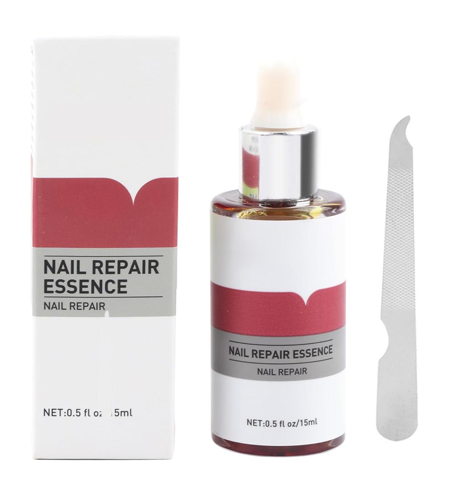 Nail Repair Essence 15ML Nail Fungus Treatment Natural Nail Care Toe Nail Fungus Treatment for Damaged Discolored Nails Antifungus Nail Treatment - Buy Online on GoSupps.com