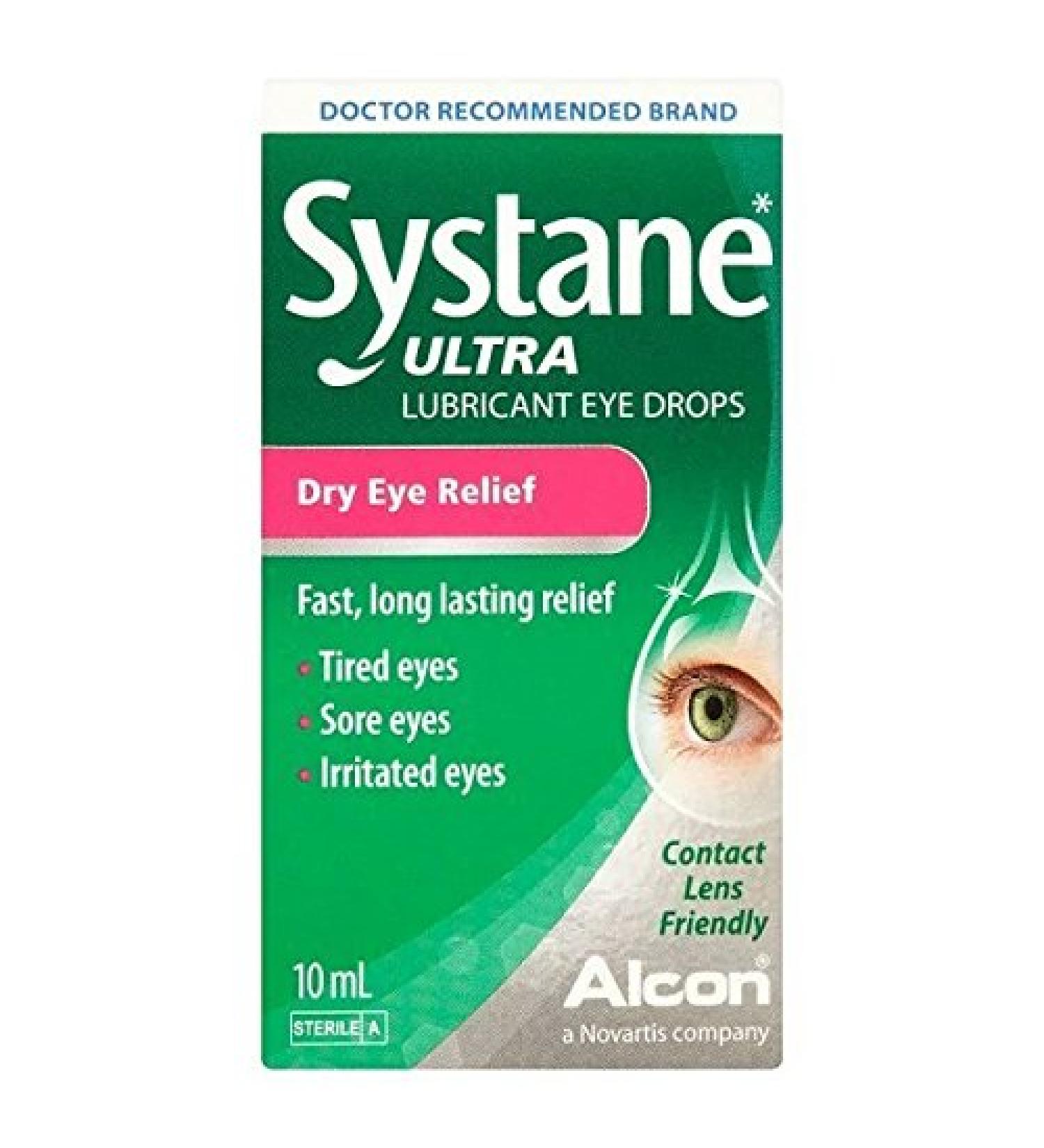 Systane Ultra Lubricant Eye Drops 10ml 10 ml (Pack of 1)