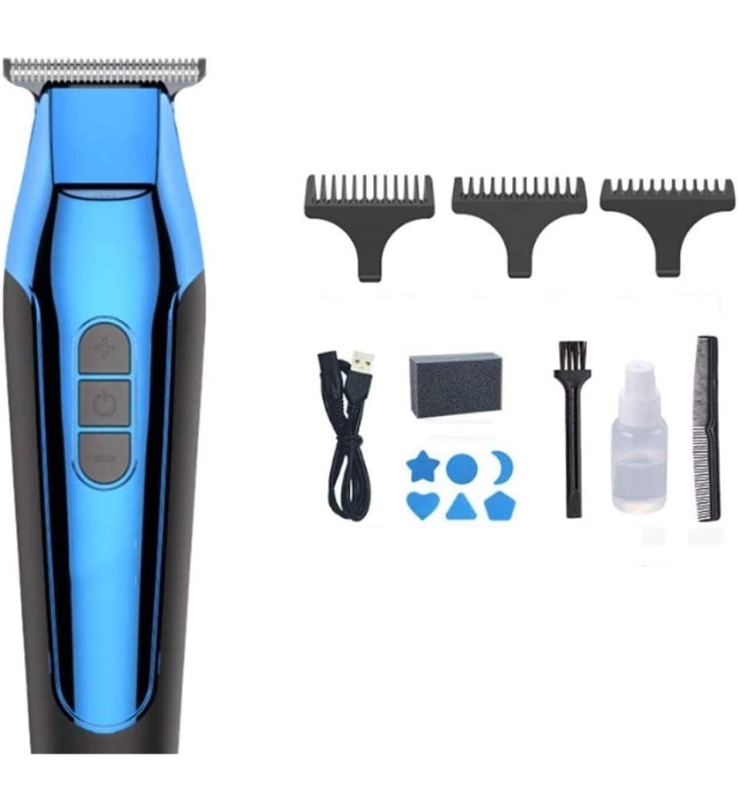 Professional Cordless Hair Clippers for Men - Rechargeable Hair Trimmer Kit with LED & Adjustable Speed | Best Barber Hair Cutting Set - Buy Online on GoSupps.com