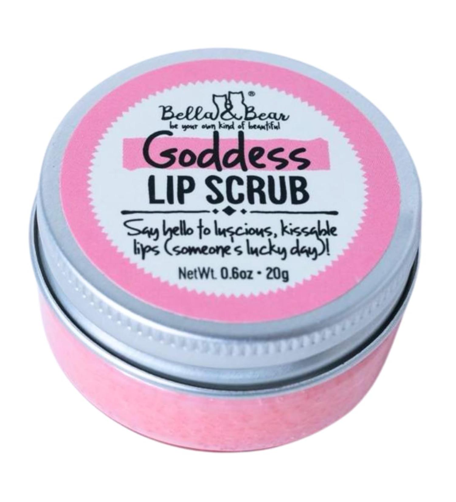 Bella & Goddess Tropical Lip Scrub - for Women and Teen Girls