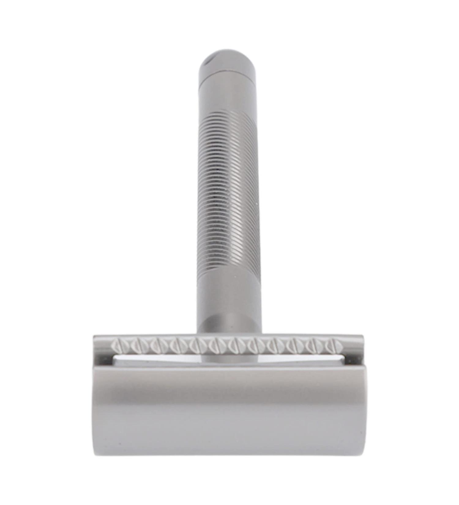 Safety Birthday Gift Ergonomic Double Edge Safety Portable Mode for Home Travel (Silver) - Buy Online on GoSupps.com