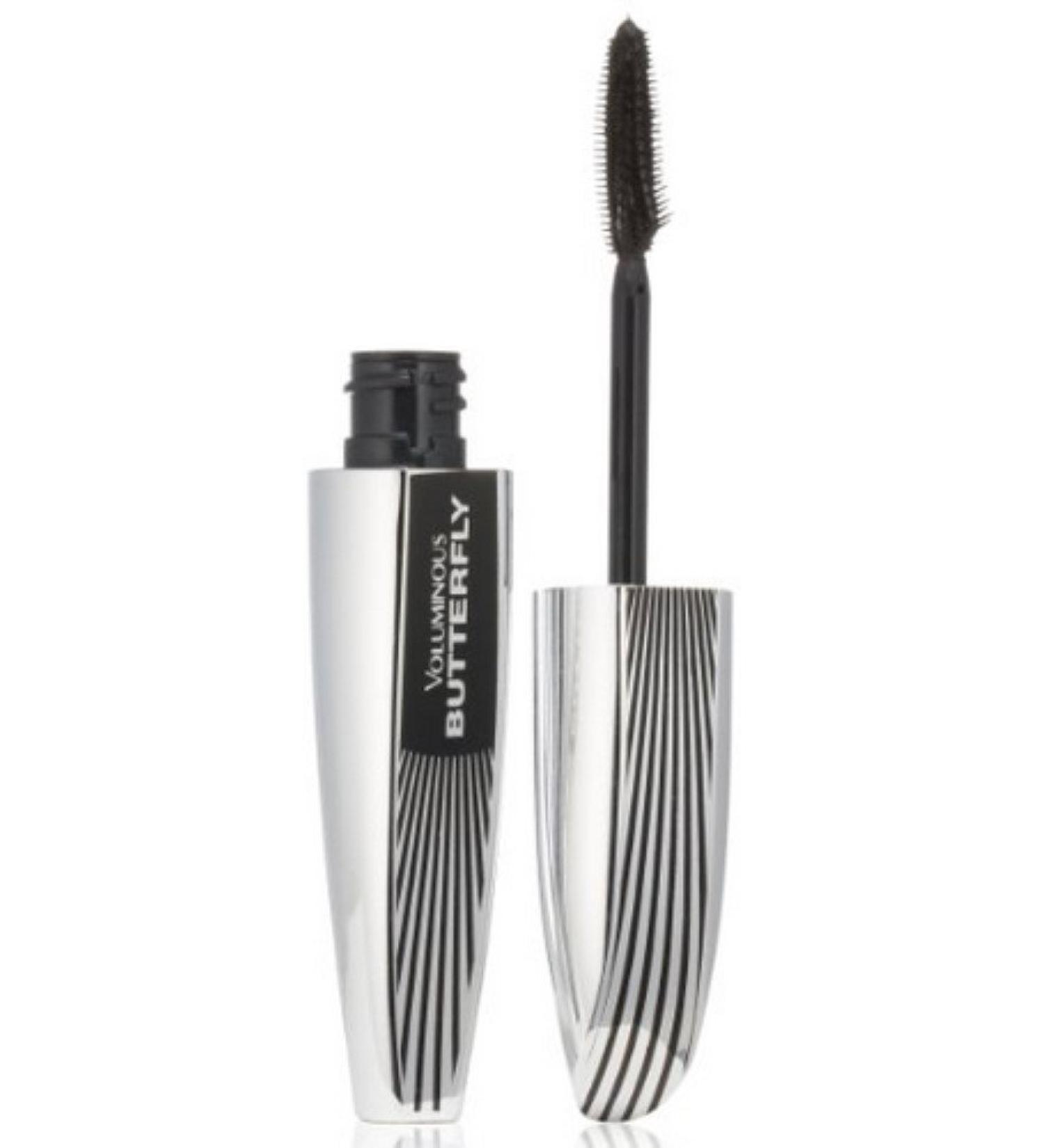 L'Oreal Paris Voluminous Butterfly Mascara Black Brown 869 0.22 oz (Pack of 2) Black Brown 0.22 Ounce (Pack of 2)