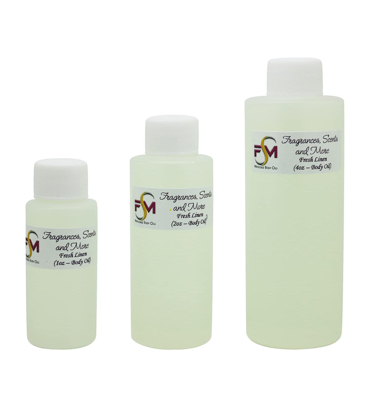 Fresh Linen Fragrance Oil - 0.33 Fl Oz Glass Roll On | Premium Scent for Home & Body - Buy Online on GoSupps.com