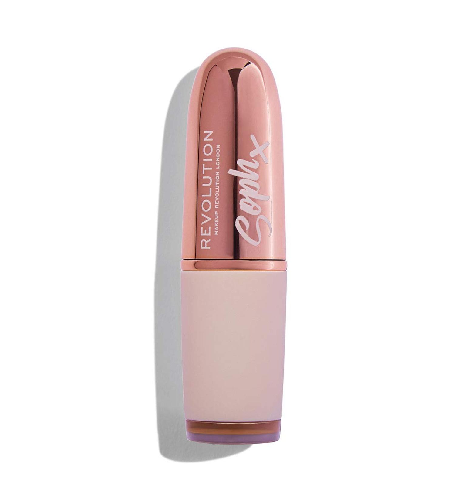 Buy MakeUp Revolution Sph Nude Lipstick Syrup - Long-Lasting Hydrating & Perfect for All Skin Tones | International Shipping Available - Buy Online on GoSupps.com