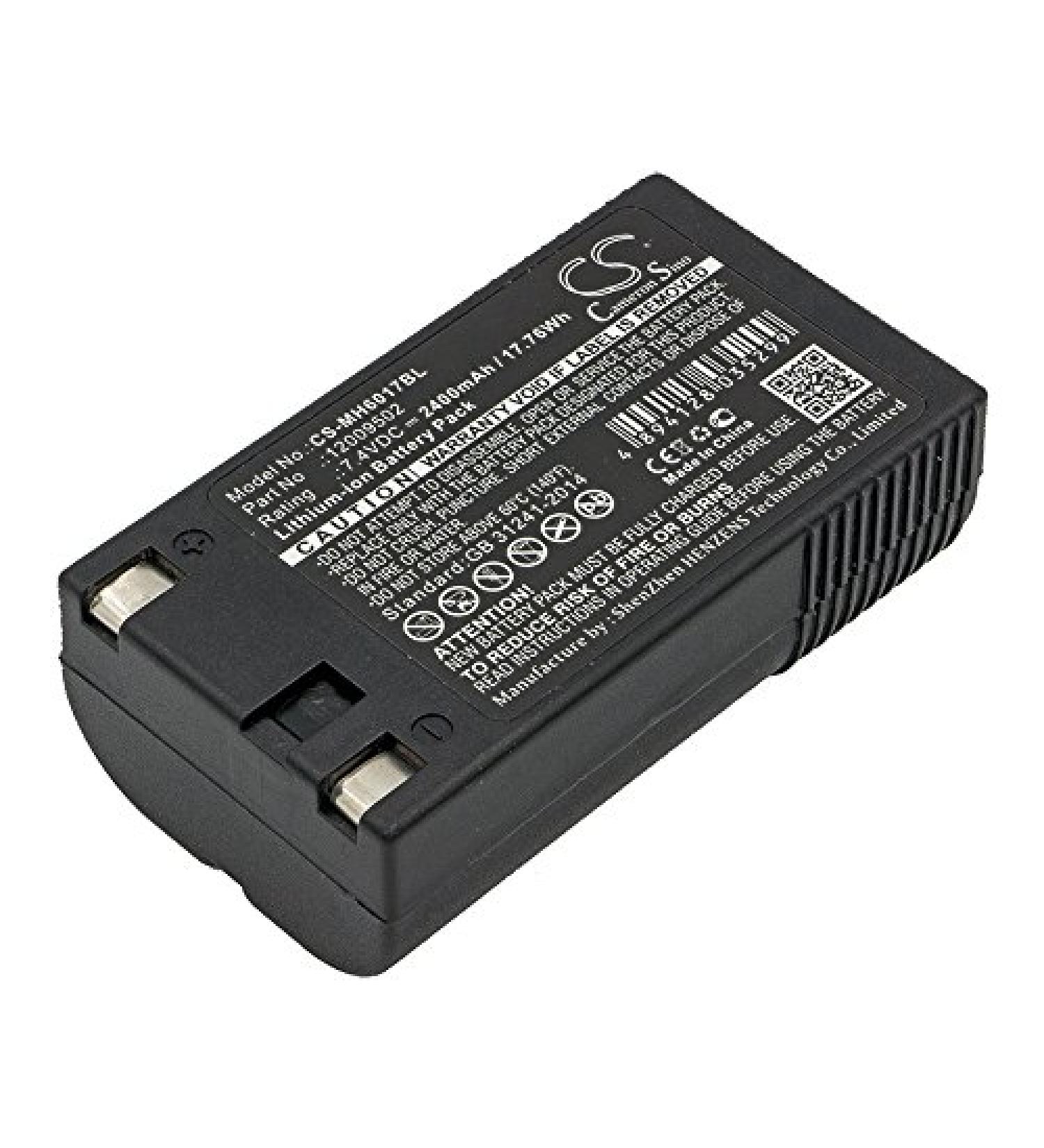 2400mAh 7.4V Replacement Battery for Paxar 9460 Sierra Sport & Handiprinter Models - Worldwide Shipping - Buy Online on GoSupps.com