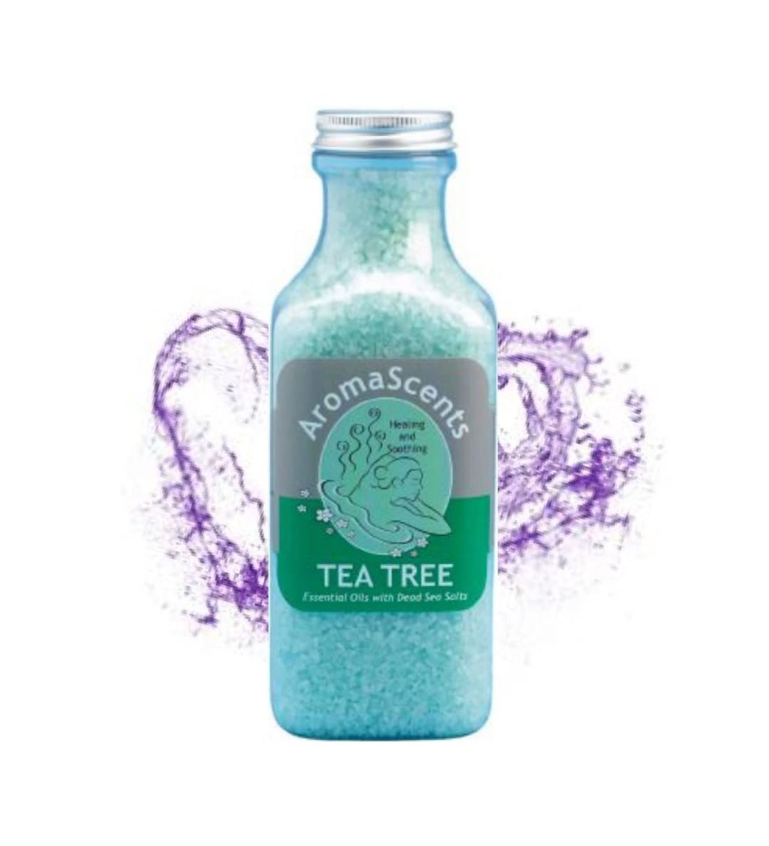 AromaScents | Spa & Hot Tub Aromatherapy Crystals/Salts (Tea Tree) - Buy Online on GoSupps.com