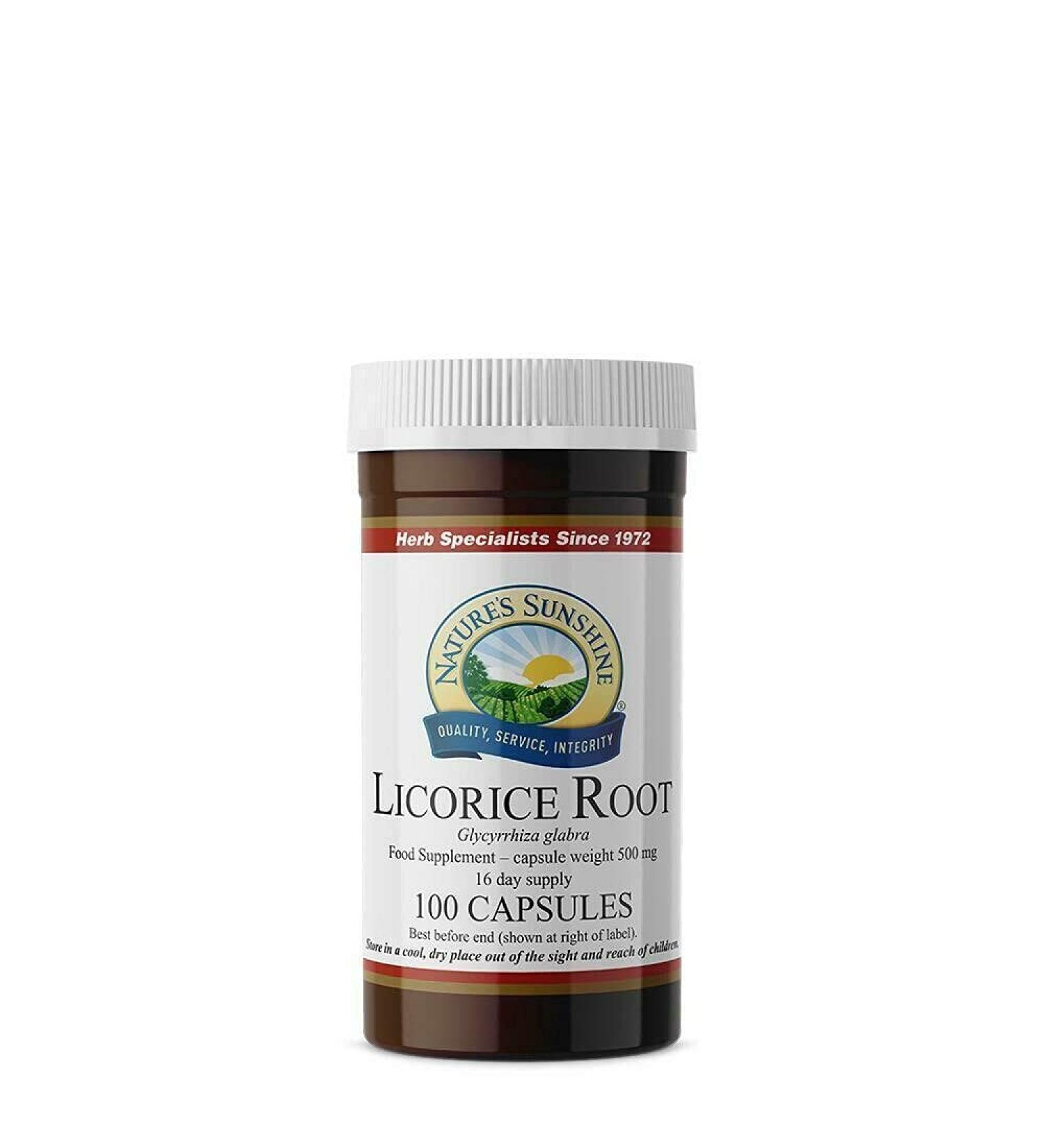 Licorice Root (100 capsules)